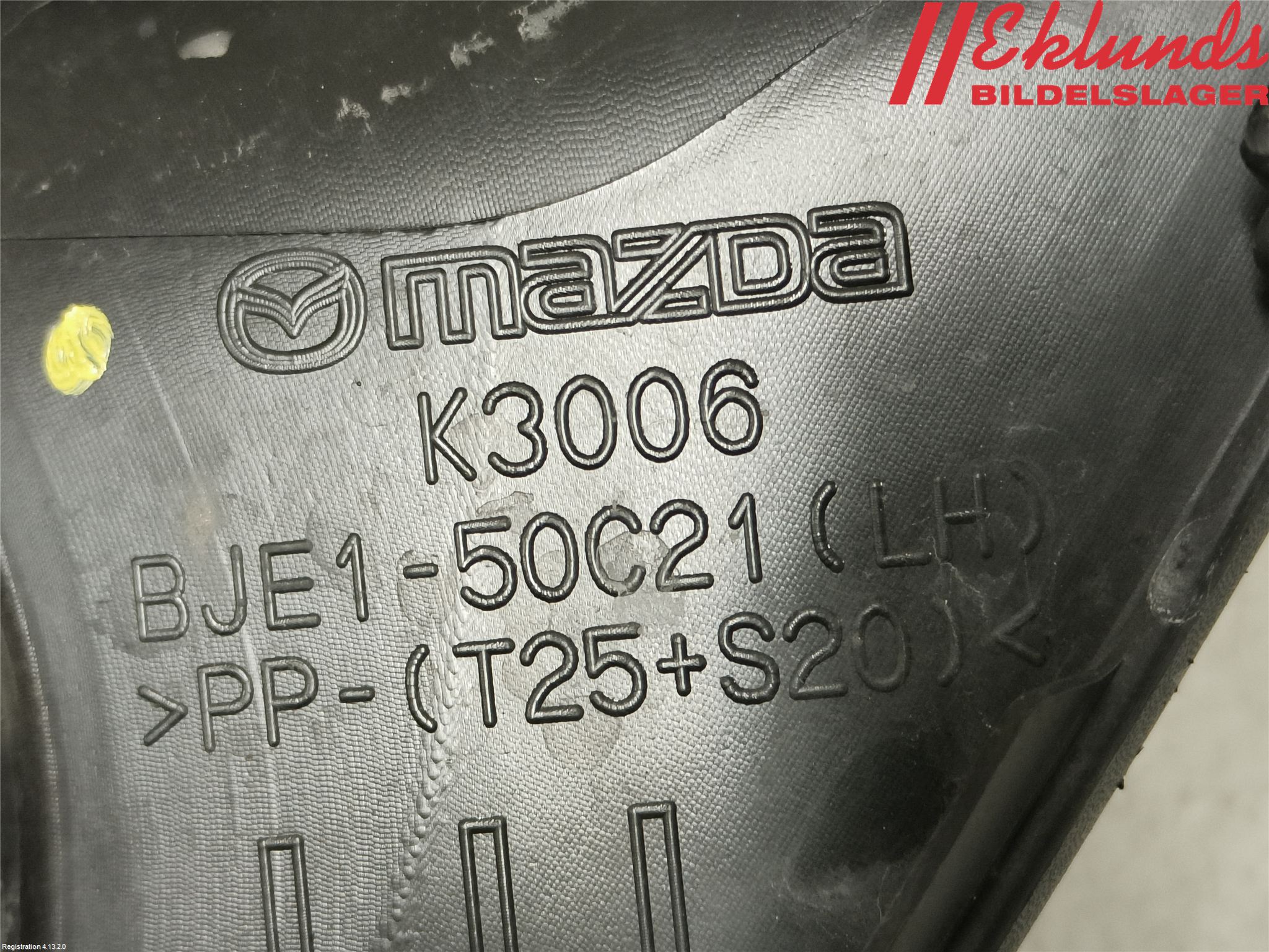 Mazda 3 III 14-19 Dimljussarg Fram
