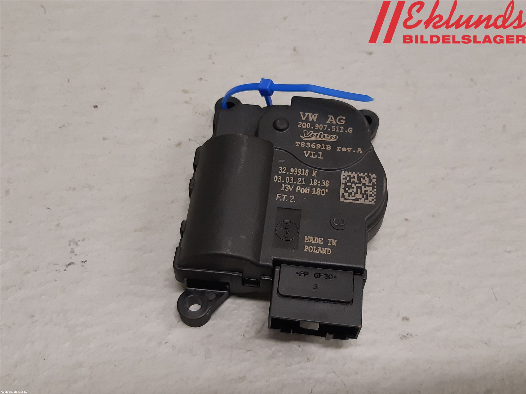 Skoda ENYAQ iV 21- Ac Reglermotor