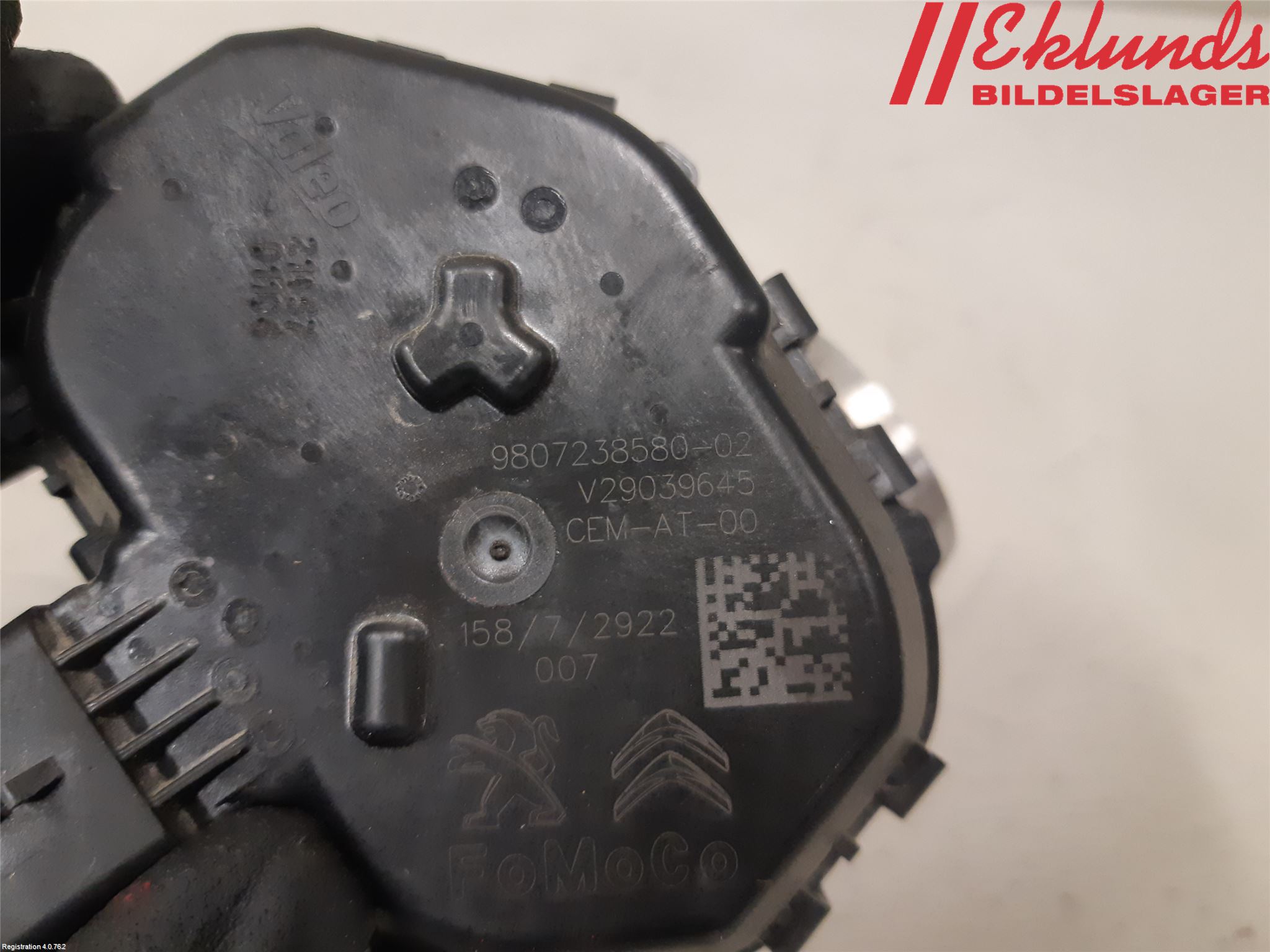 Citroen BERLINGO 08-18 Injspjällhus