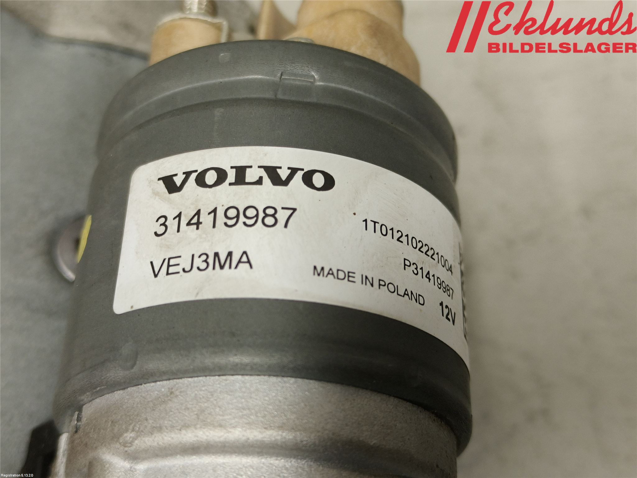 Volvo V60 CROSS COUNTRY 19- Startmotor Diesel