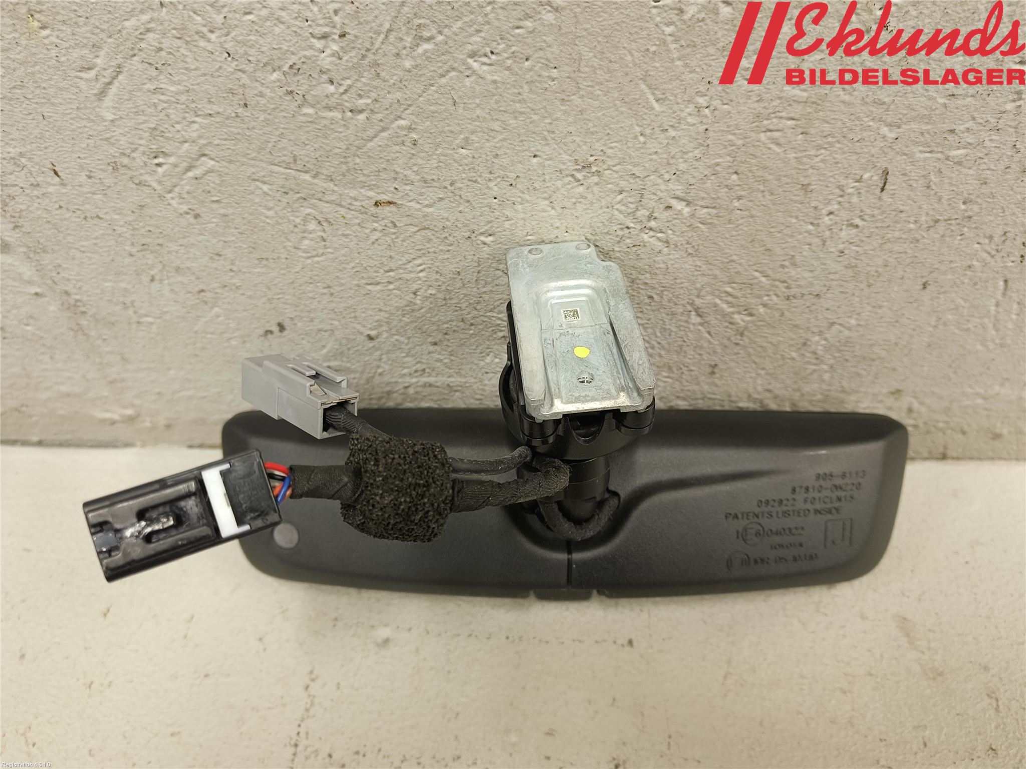 Toyota RAV4 19- Spegel Invändig El