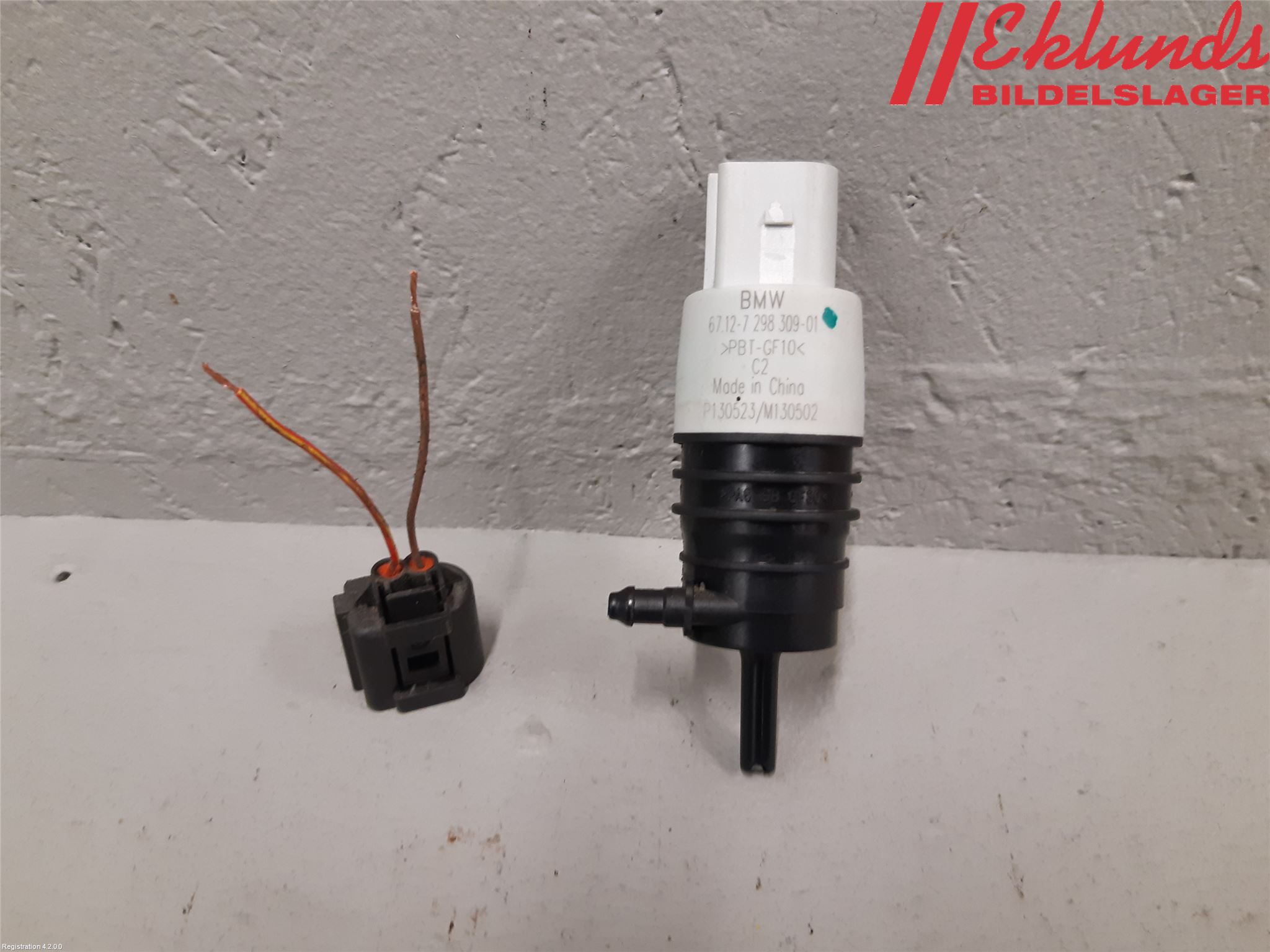 BMW 1 F20/F21 11-19 Spolarpump Vindruta