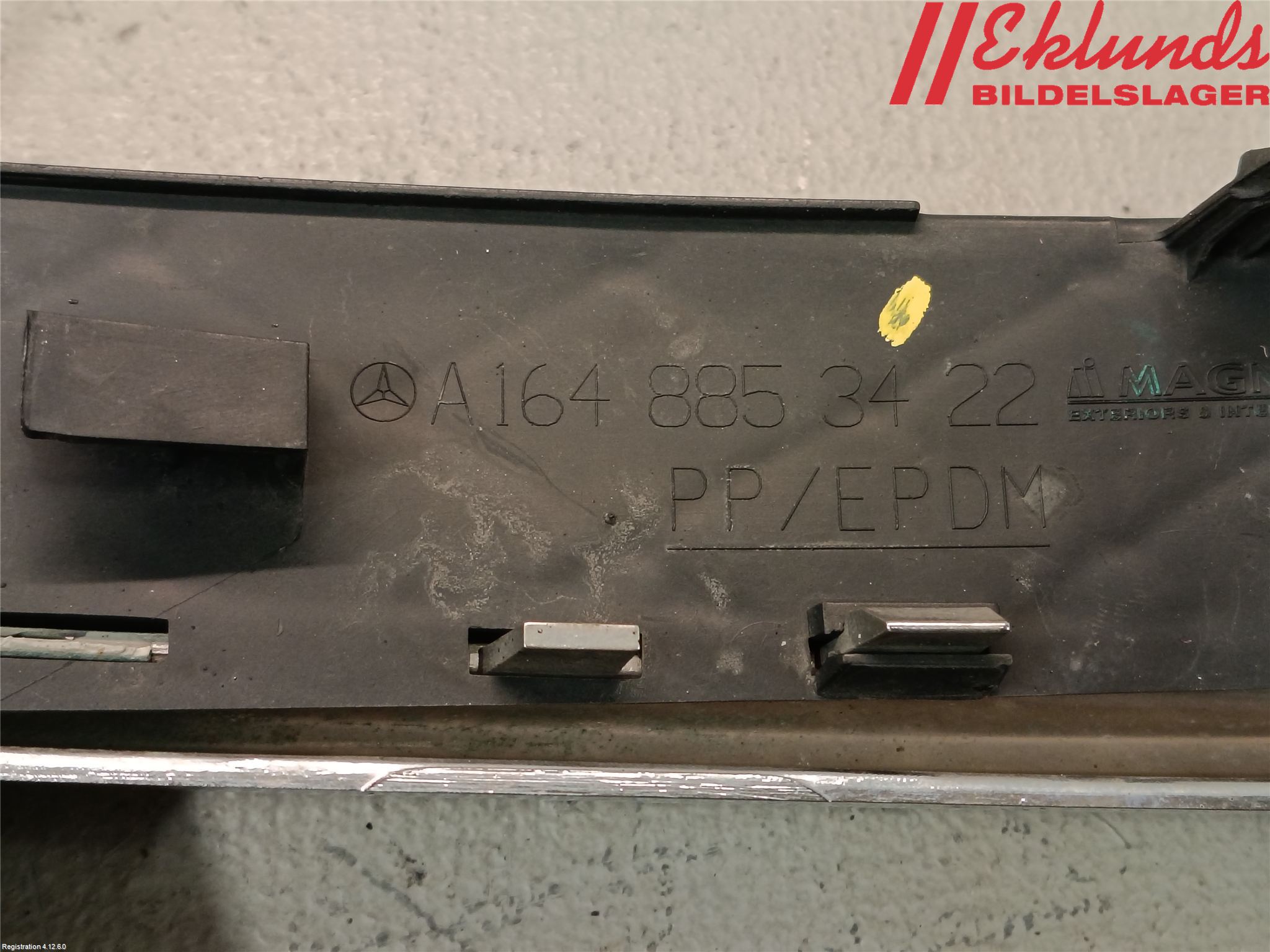 Mercedes-Benz MB ML (W164) 05-11 Dimljussarg Fram
