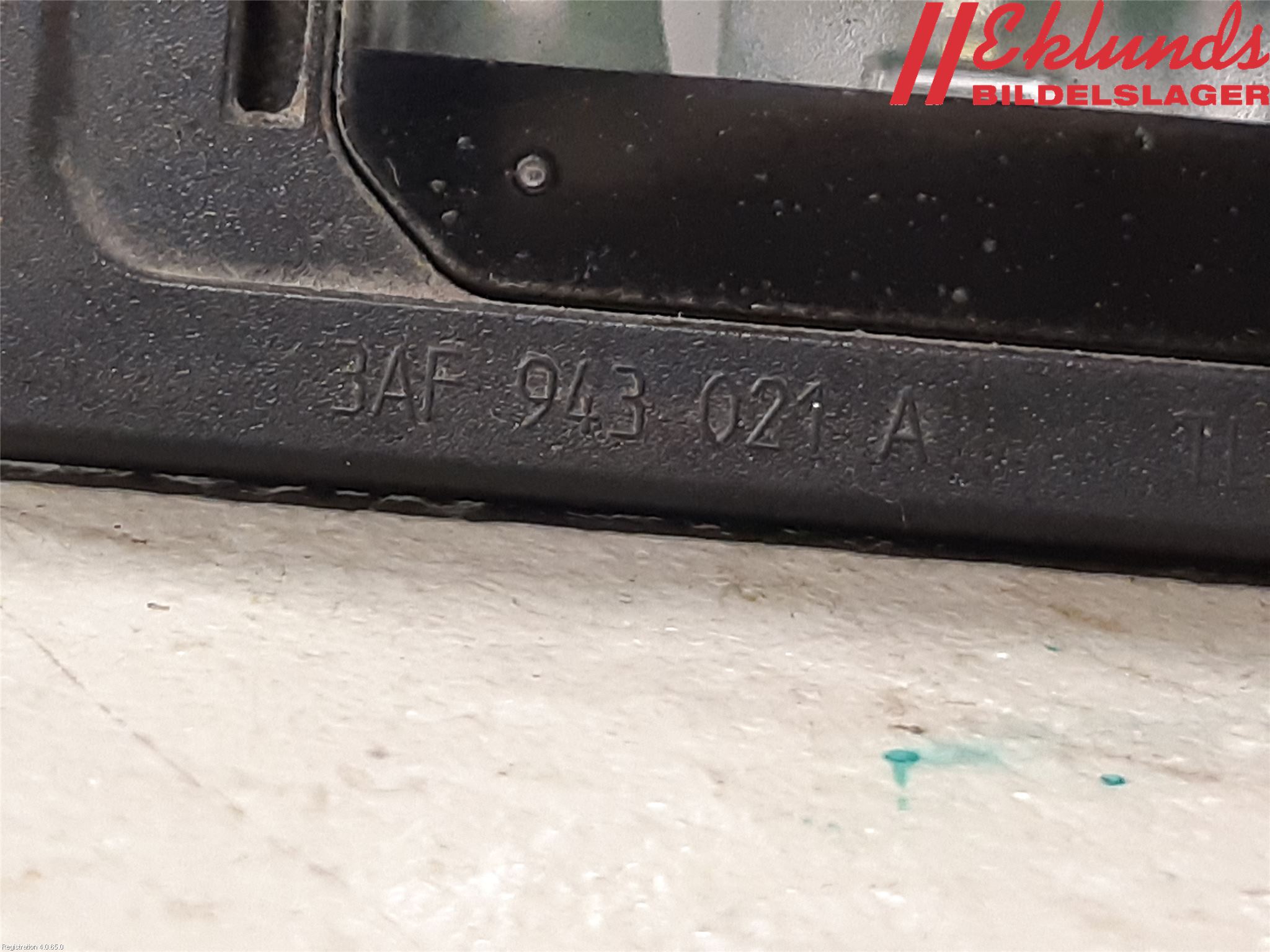 Skoda OCTAVIA (5E) 13-20 Skylt Belysning