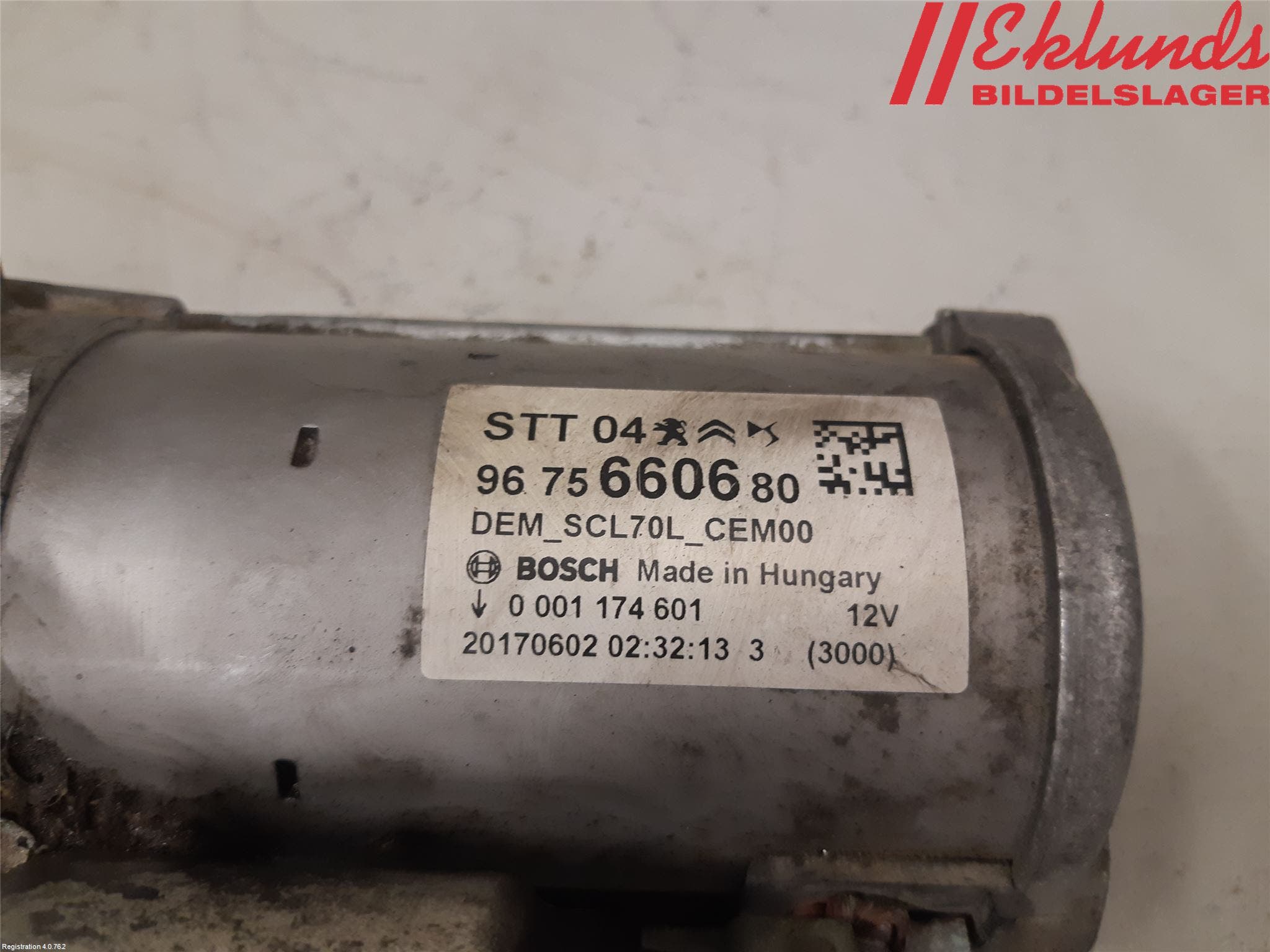 Citroen BERLINGO 08-18 Startmotor Diesel