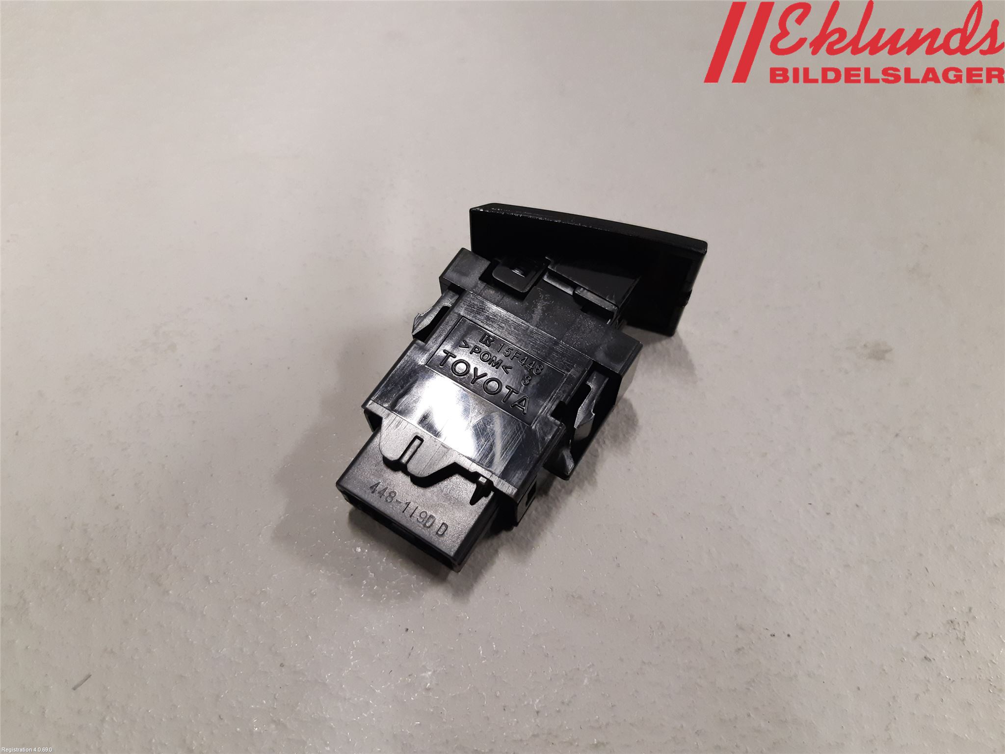 Toyota COROLLA 19- Strömställare Varnings