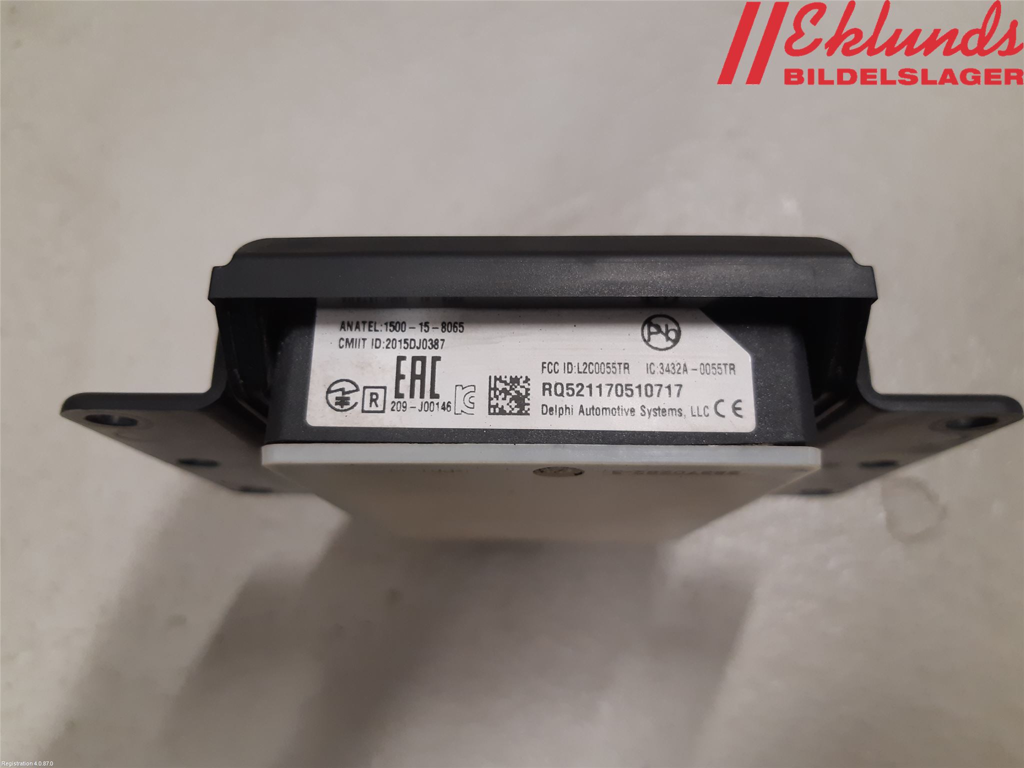 Volvo V40 12-19 Sensor Aktivt Kollisionsskydd