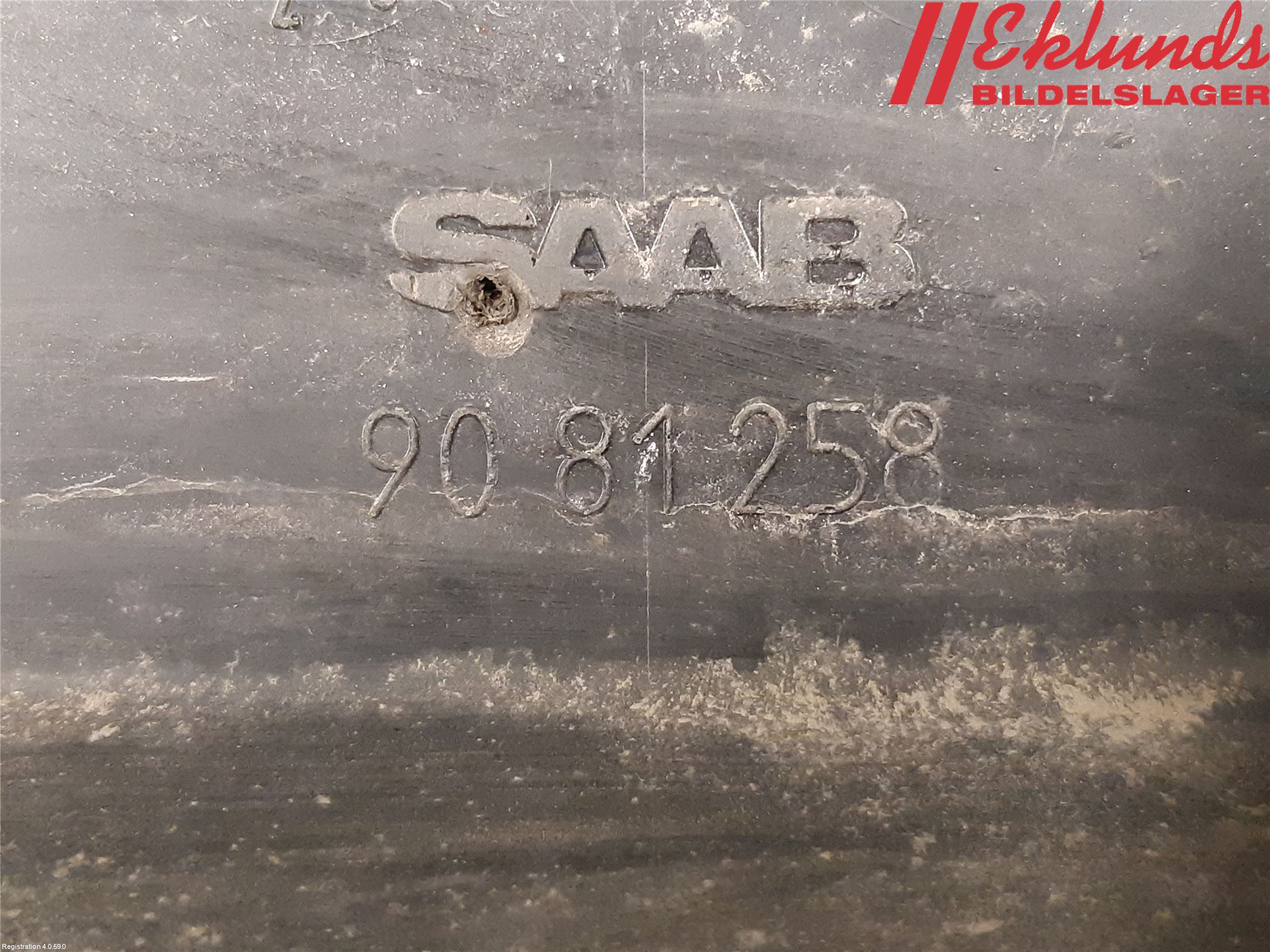 Saab 9000 CS    92-98 Stötfångarbeklädnad Fram