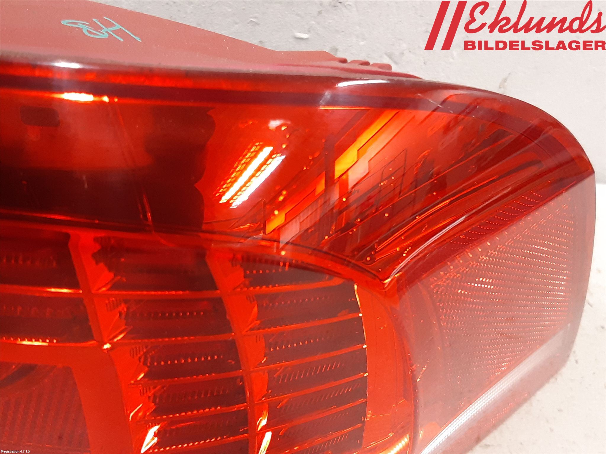 Volkswagen VW PASSAT 11-14 Bakljus Höger