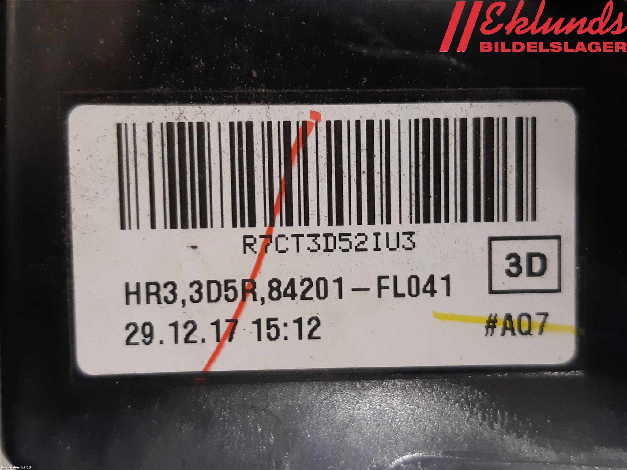 Subaru XV 18-22 Bakljus Höger