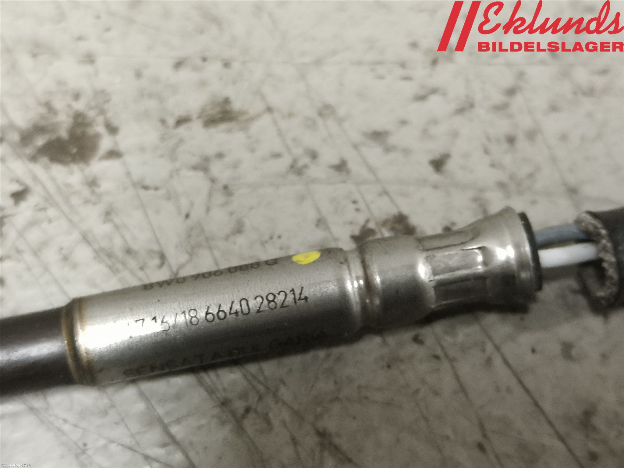 Audi A4/S4 B9 16-19 Givare Temp-Tryck Avgas