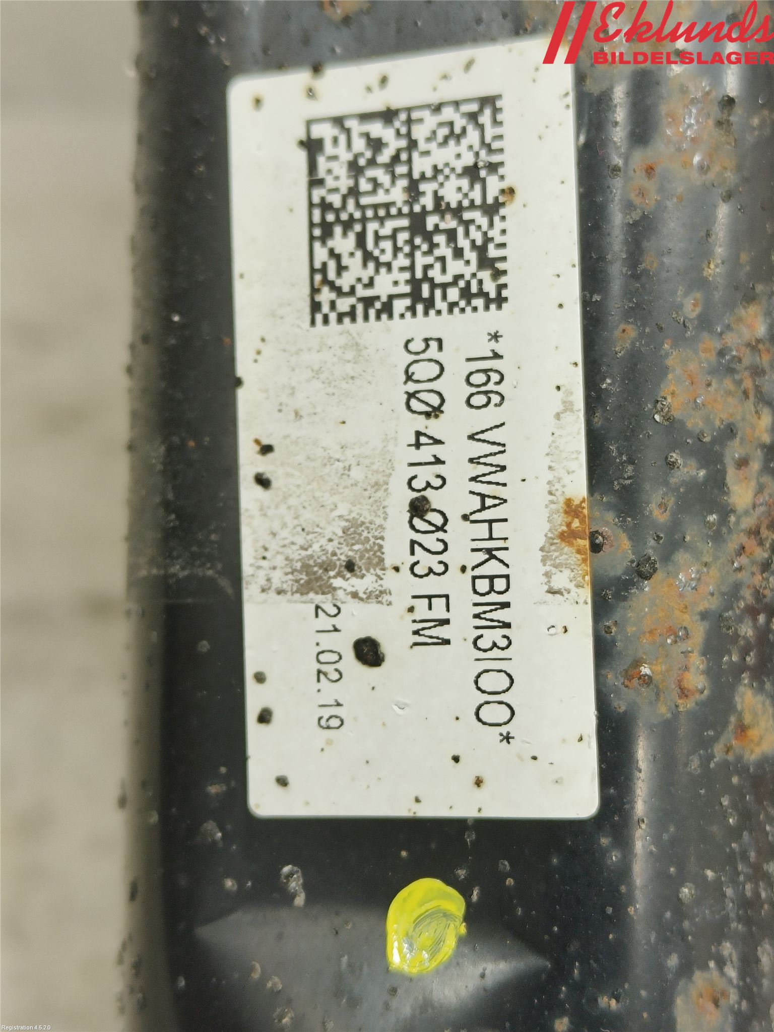 Seat LEON 13-20 Fjäderben Fram Vänster