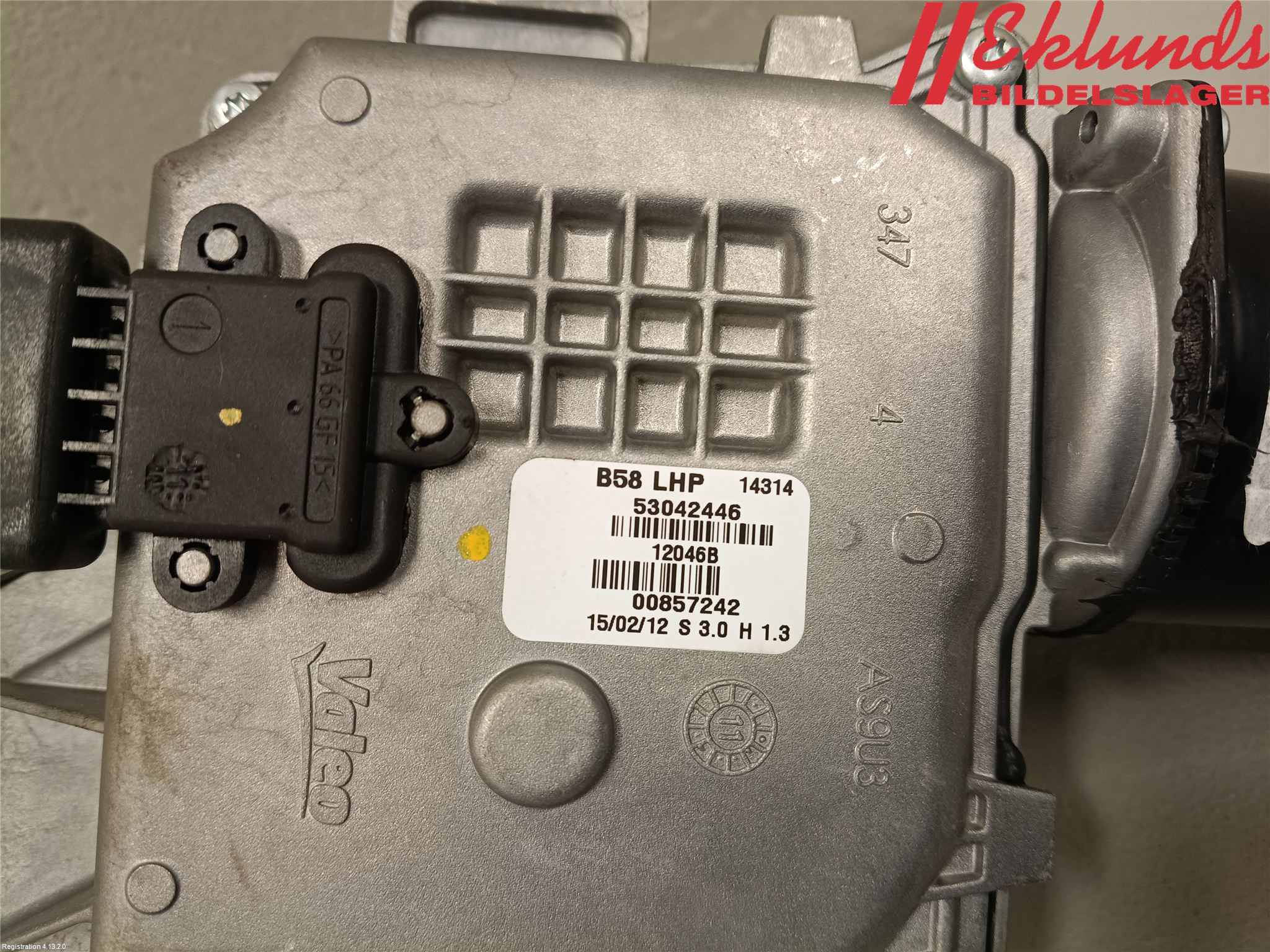 Citroen C4 PICASSO 06-13 Torkarmotor Vindruta