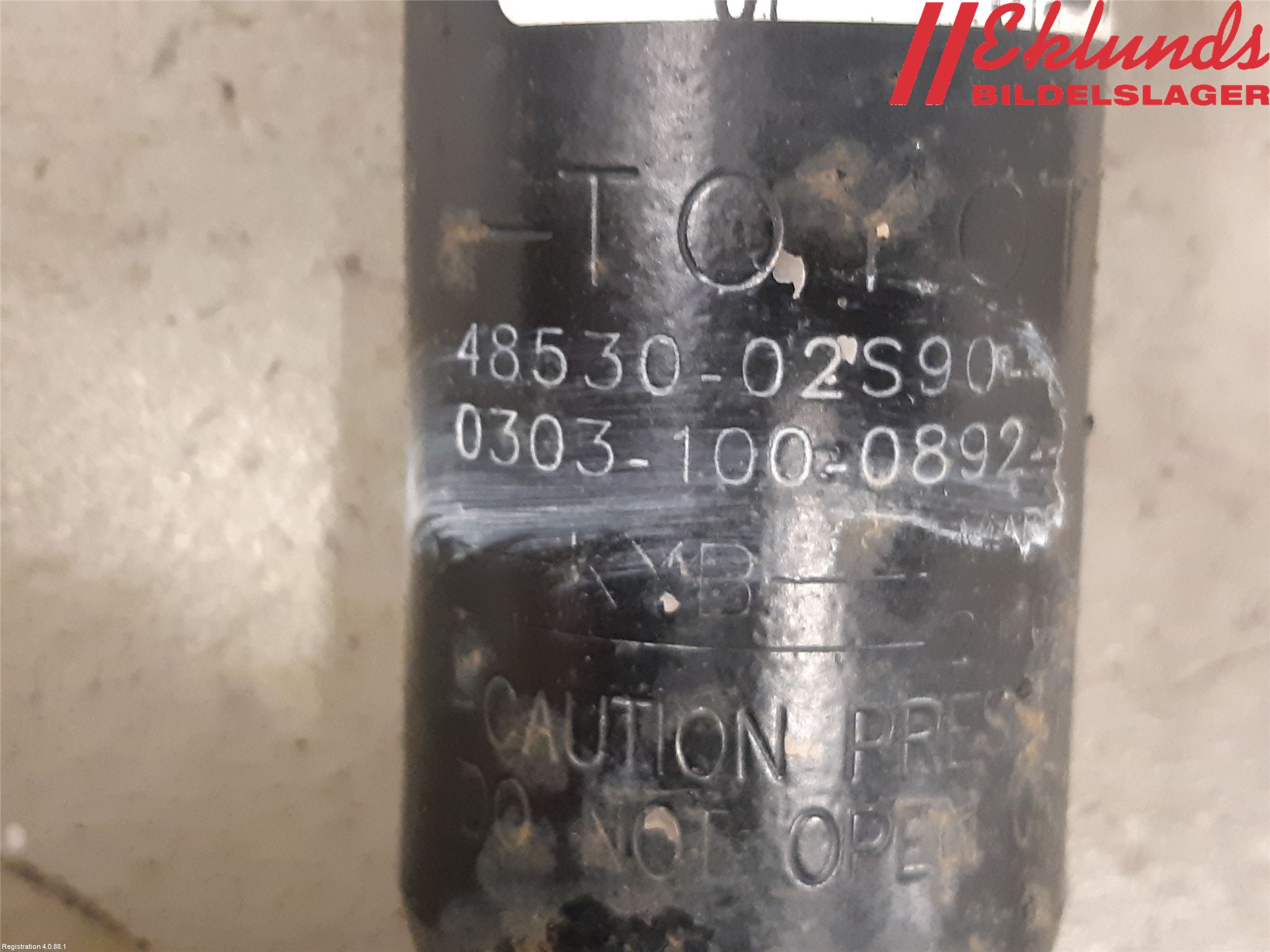 Toyota COROLLA 19- Stötdämpare Bak