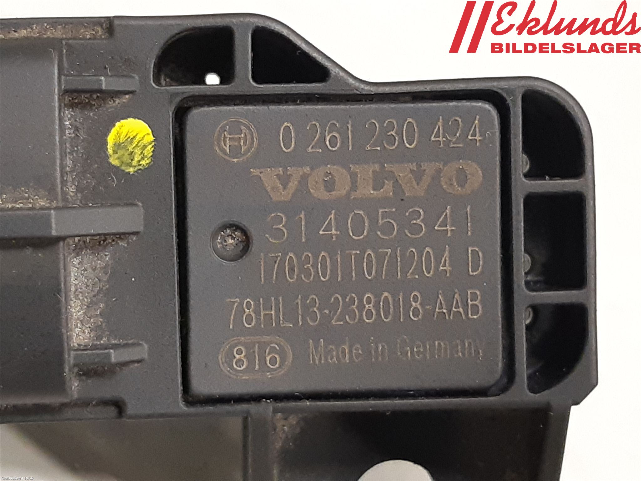 Volvo V90 17->> Givare Laddluftstryck