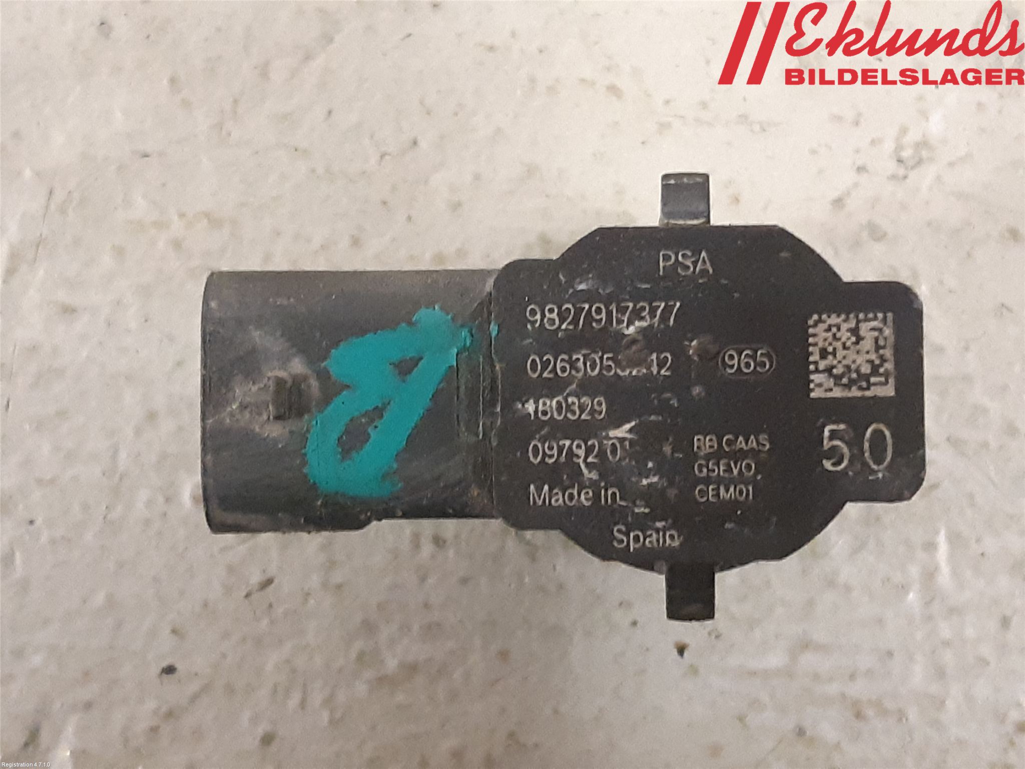 Peugeot 3008 17-24 Parkeringshjälp Backsensor