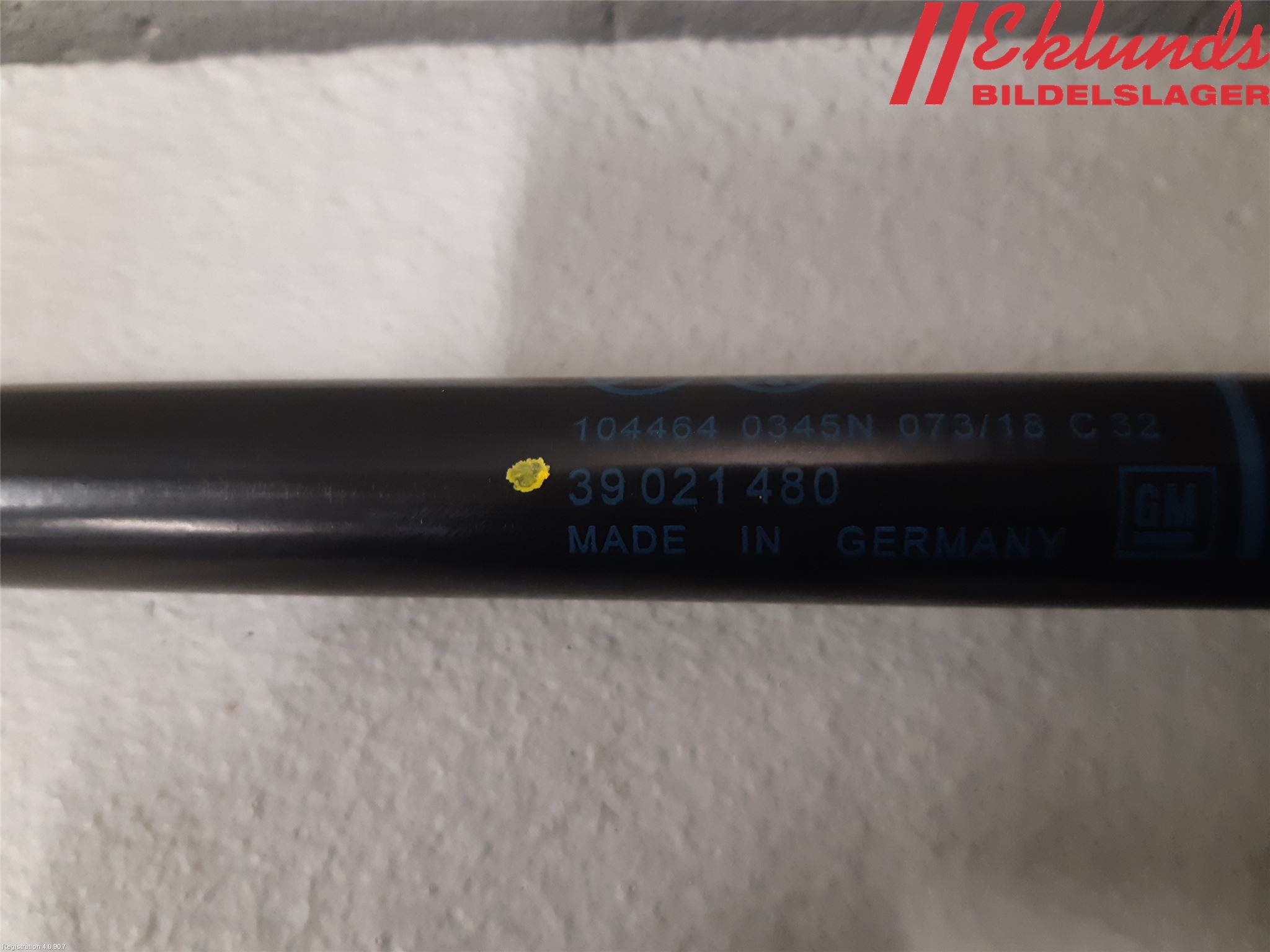 Opel ASTRA K 16-22 Gasfjäder Baklucka