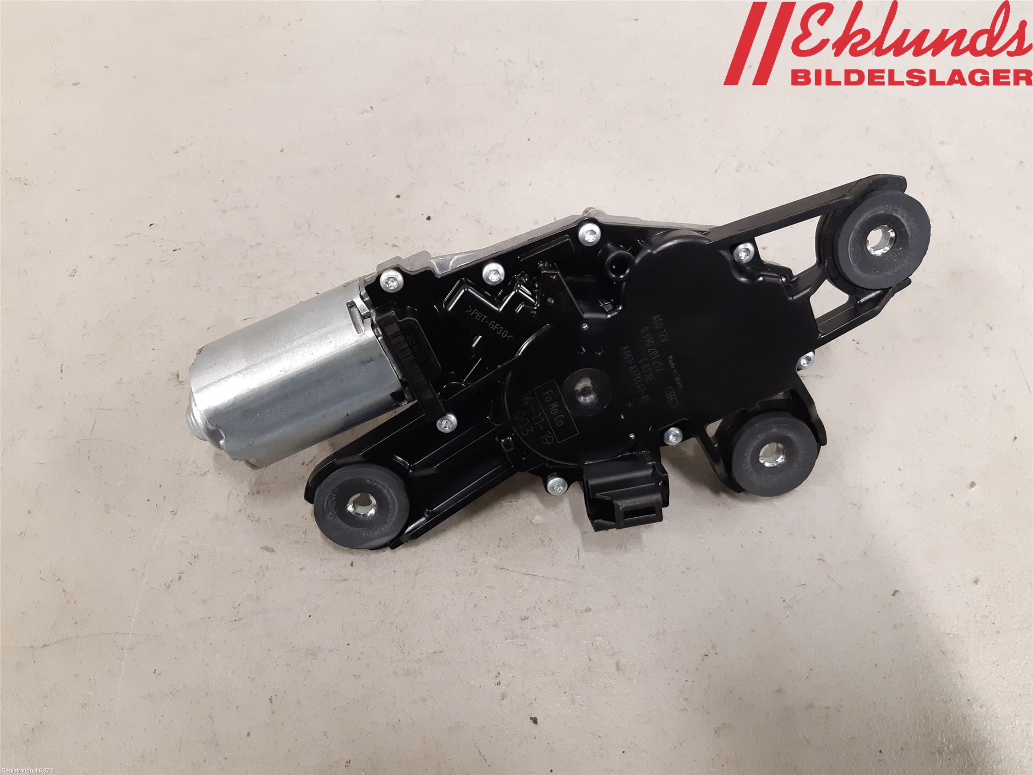 Ford FIESTA 13-17 Torkarmotor Baklucka