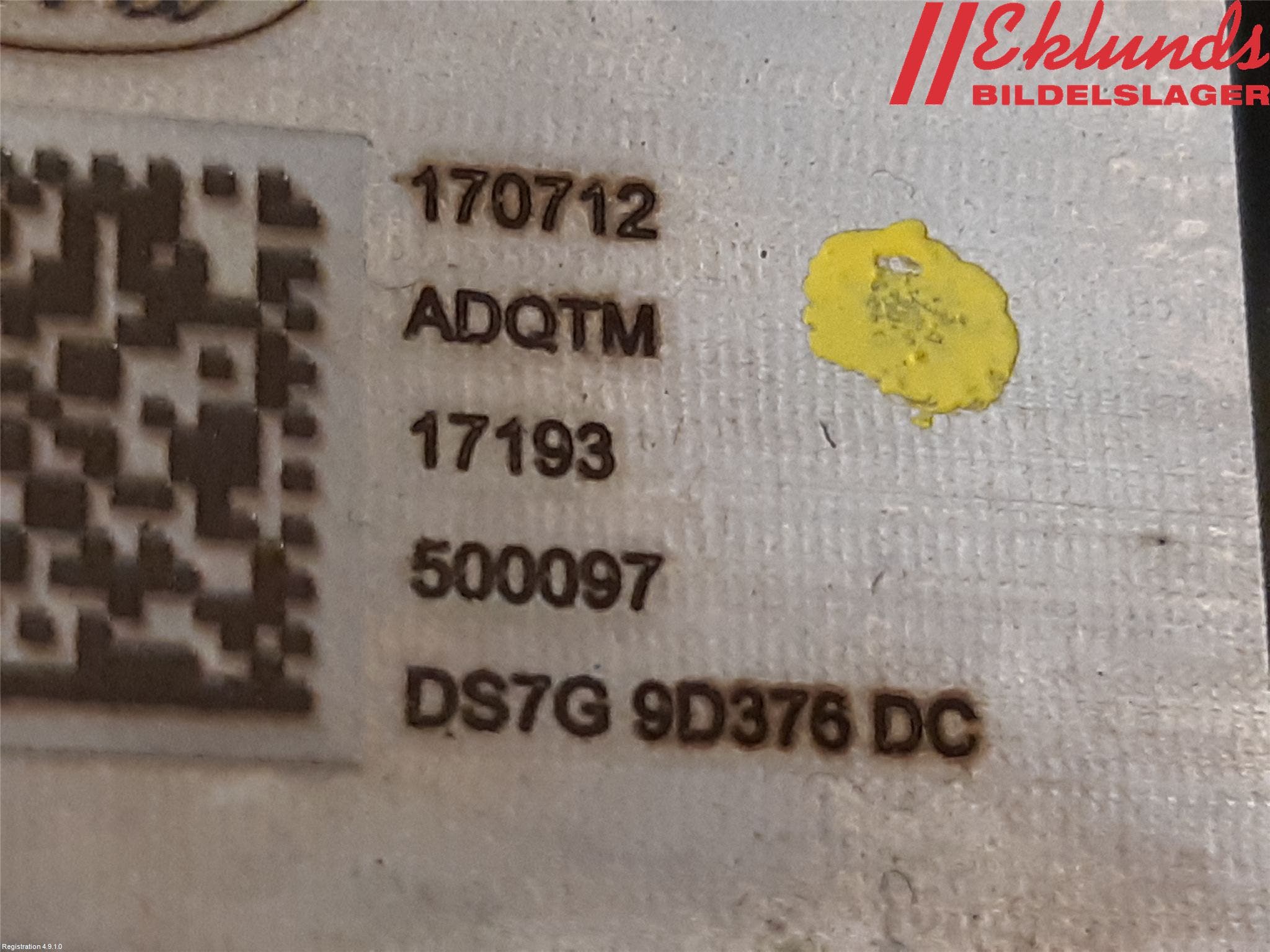 Ford KUGA 17-19 Bränslepump Mek