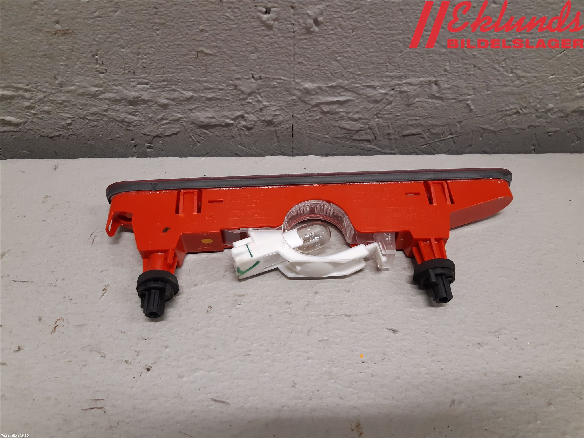 Citroen BERLINGO 08-18 Bromsljus Bakruta