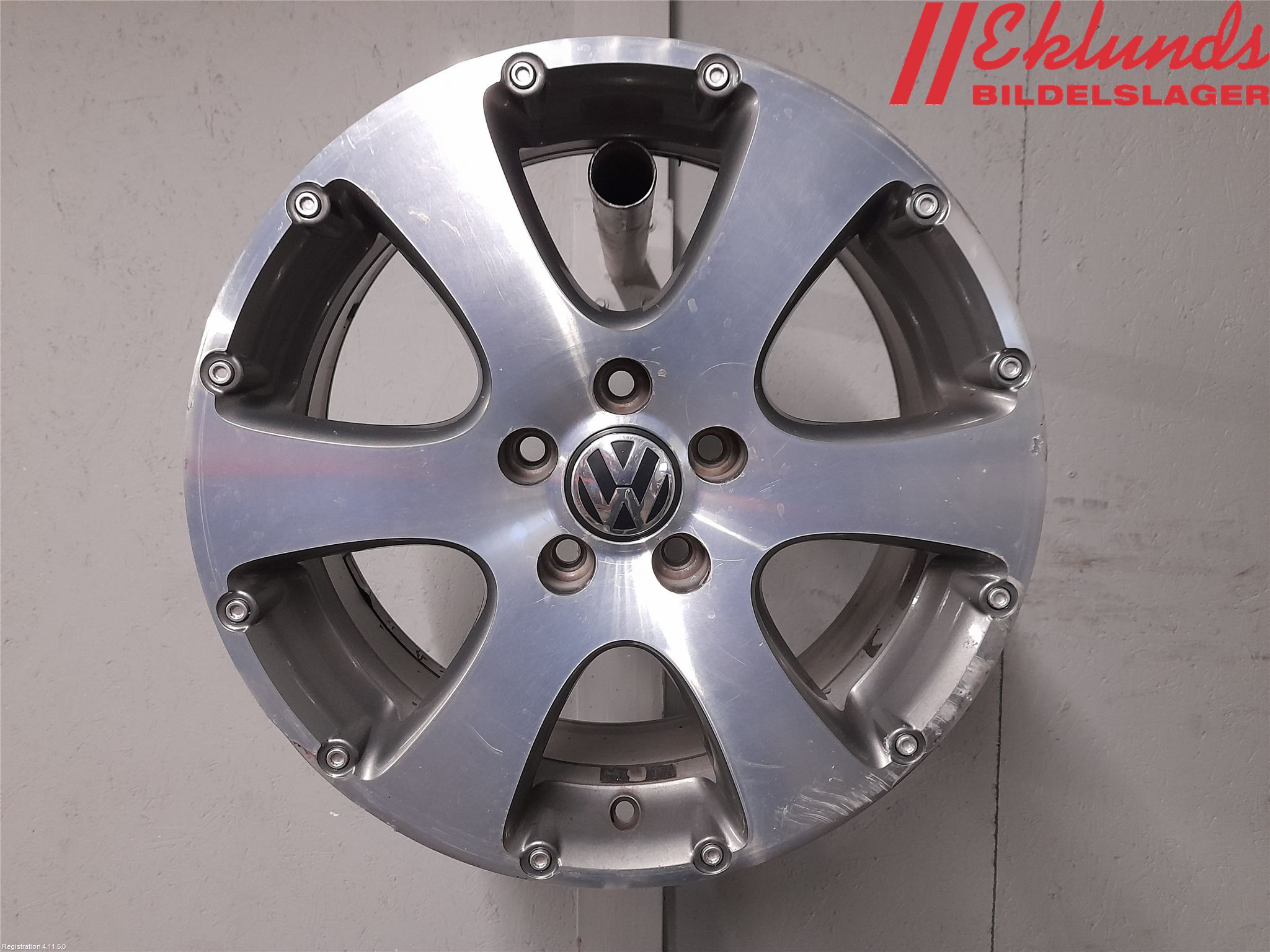 Volkswagen VW TOURAN 10-15 Fälgsats Aluminium