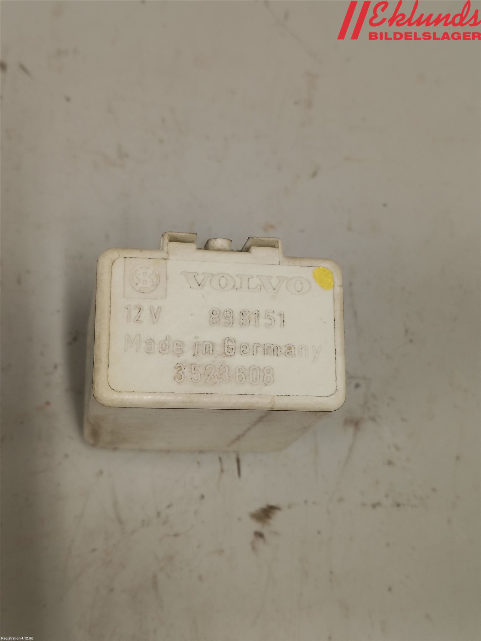 Volvo 740 88-92 Relä Bränslepump