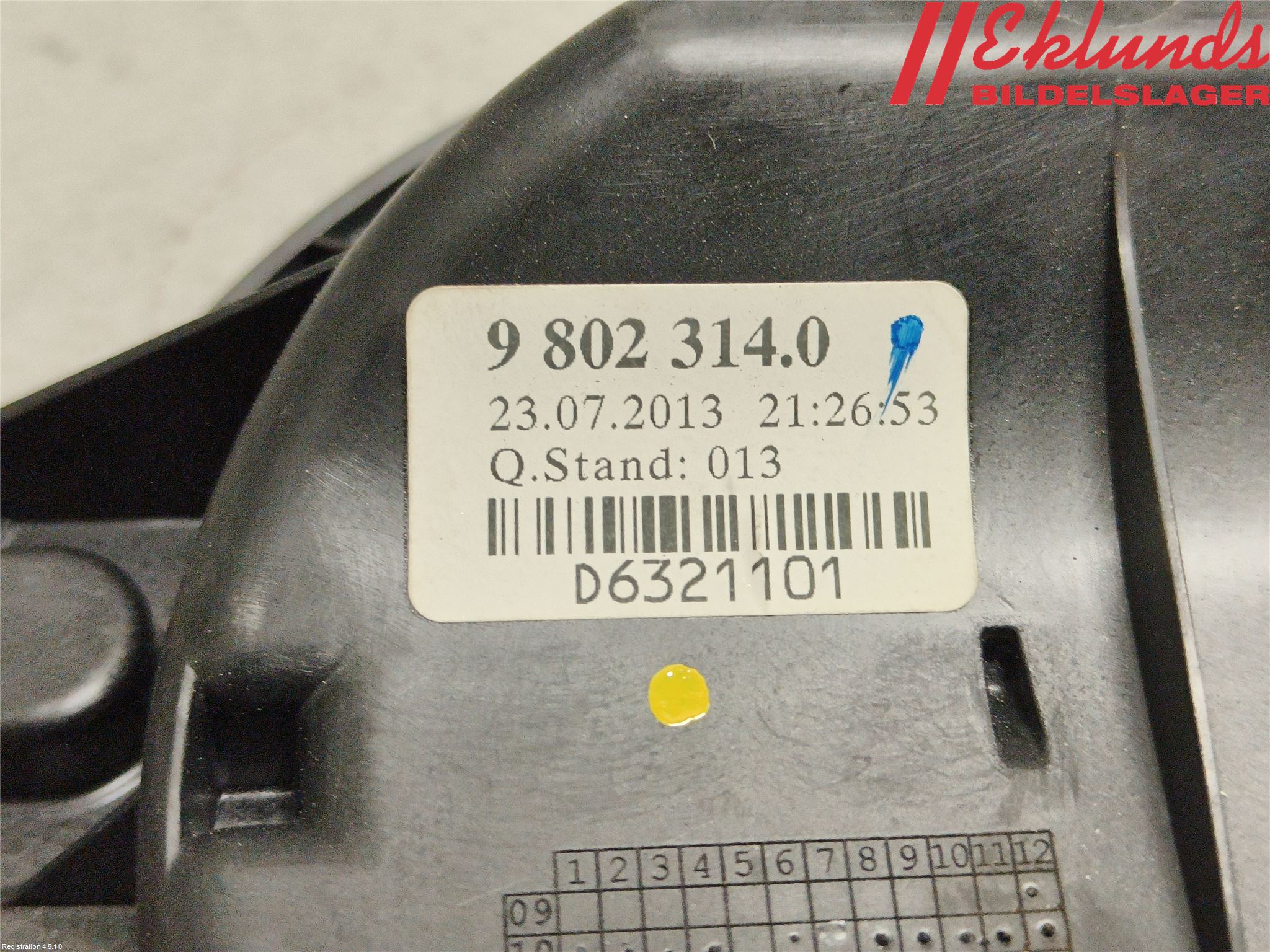 Mini COUPE R56 05-14 Bakluckehandtag