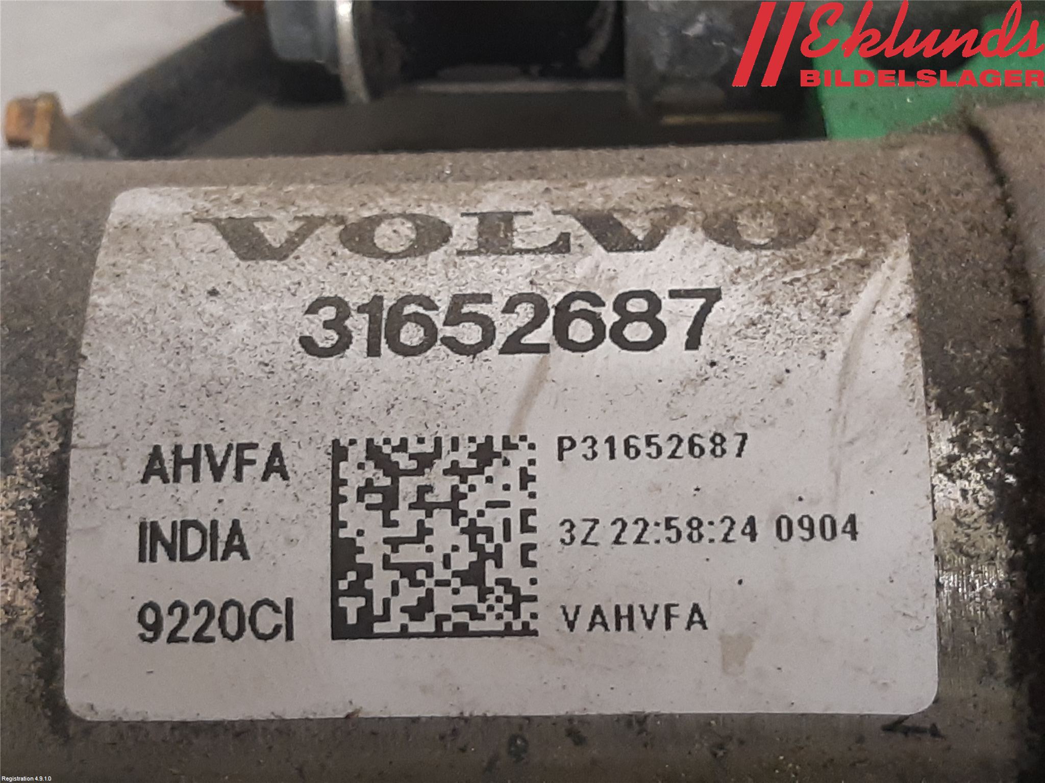 Volvo XC40/RECHARGE 18- Startmotor