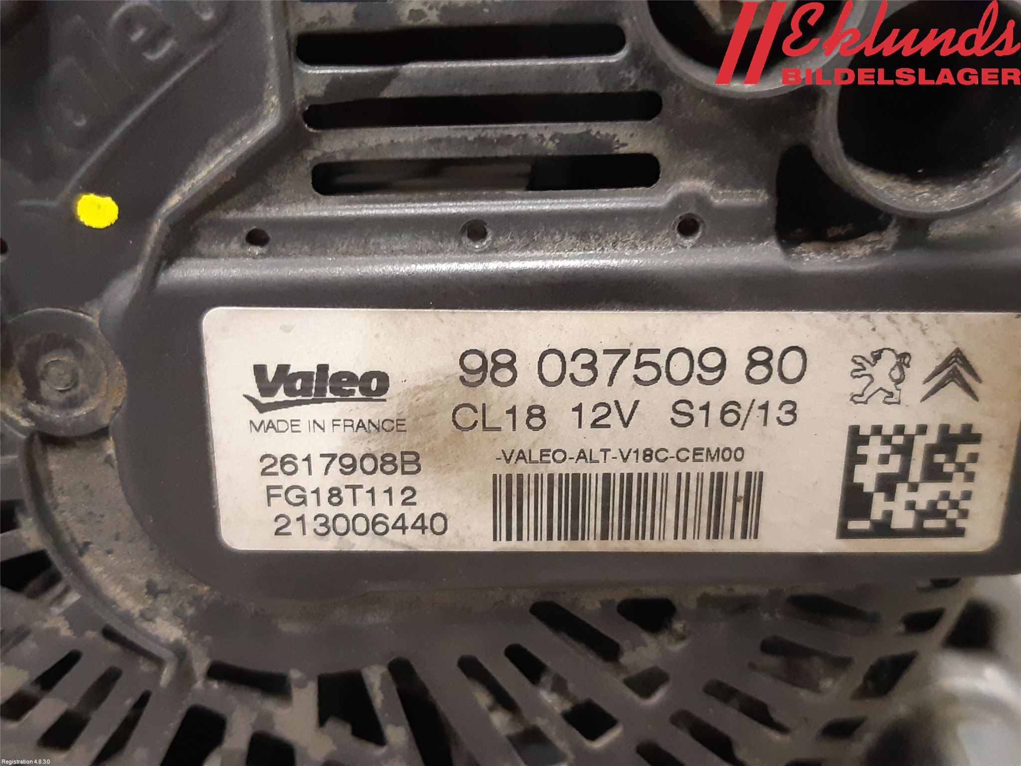 Peugeot EXPERT 07-14 Generator