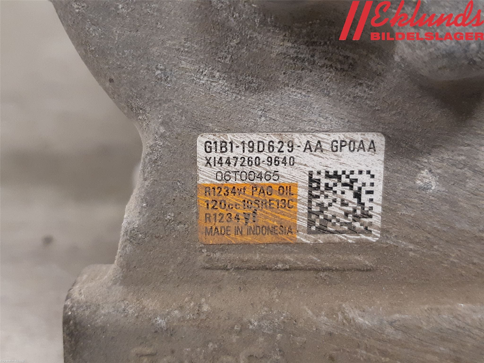 Ford KA+ 16-20 Ac Kompressor