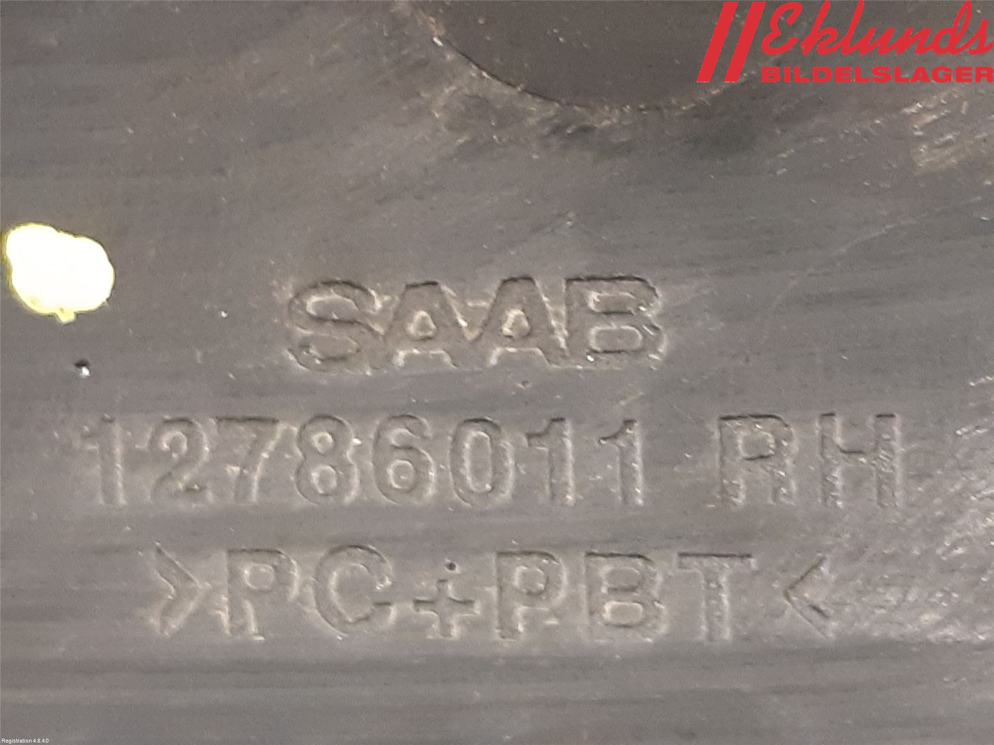 Saab 9-3 VER 2 Stöt Utfyllnad-List-Grill