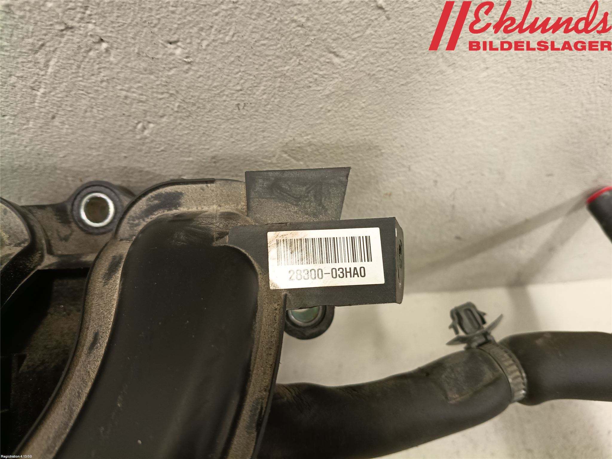 Kia NIRO (DE) 17-22 Grenrör Insug