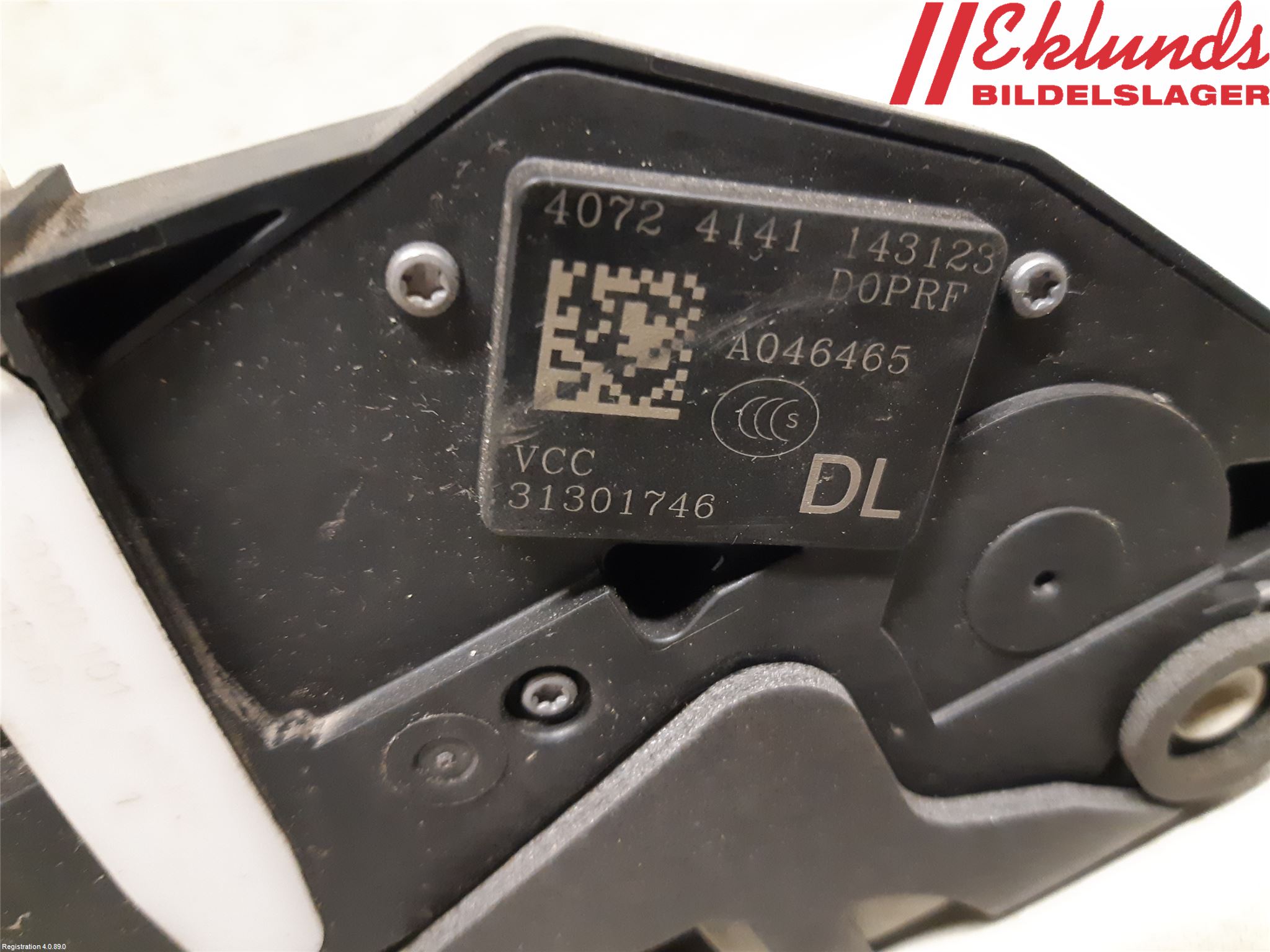 Volvo V60 11-13 Låskista-Dörrlås