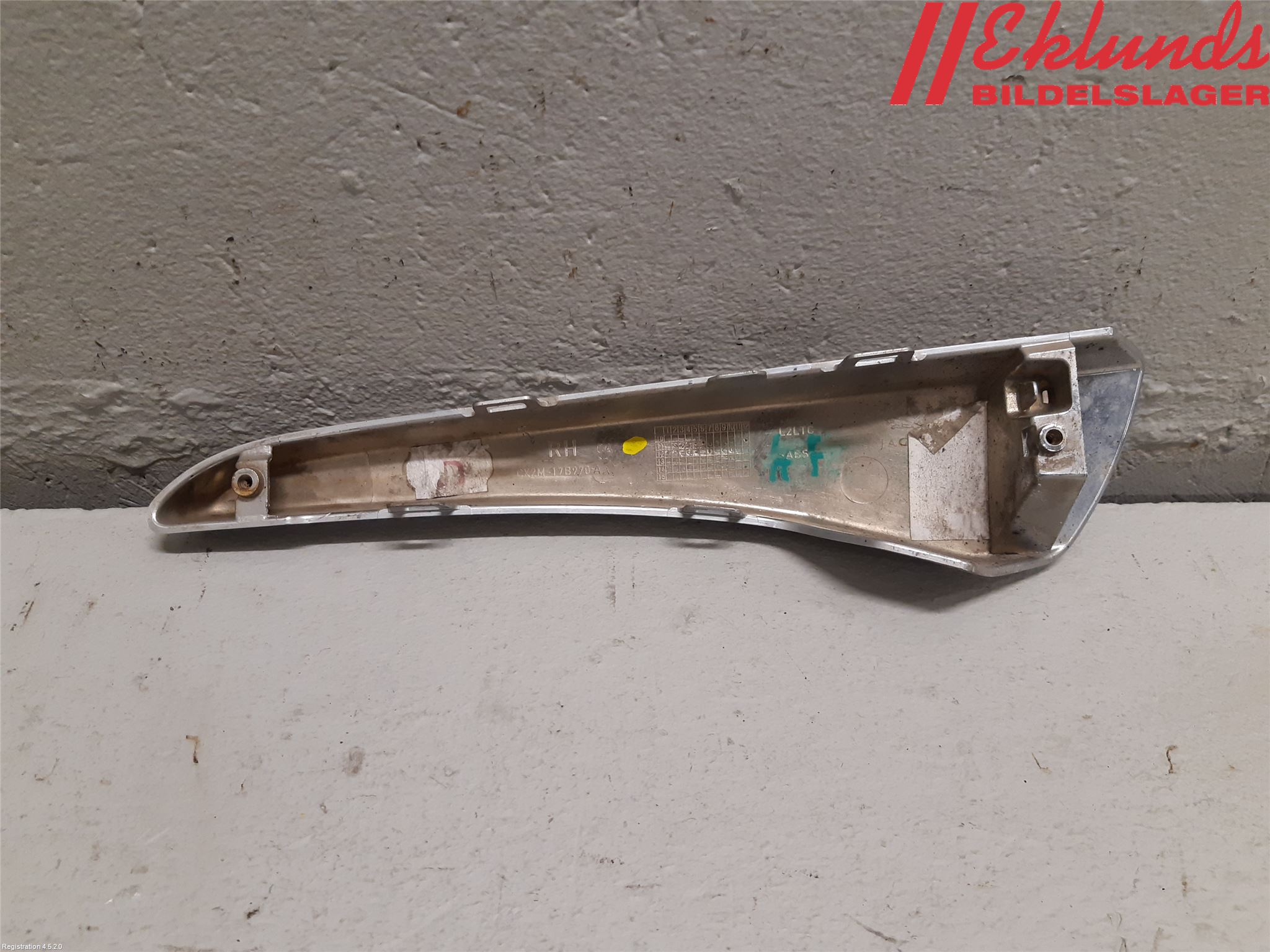 Jaguar XF 08-15 Stöt Utfyllnad-List-Grill