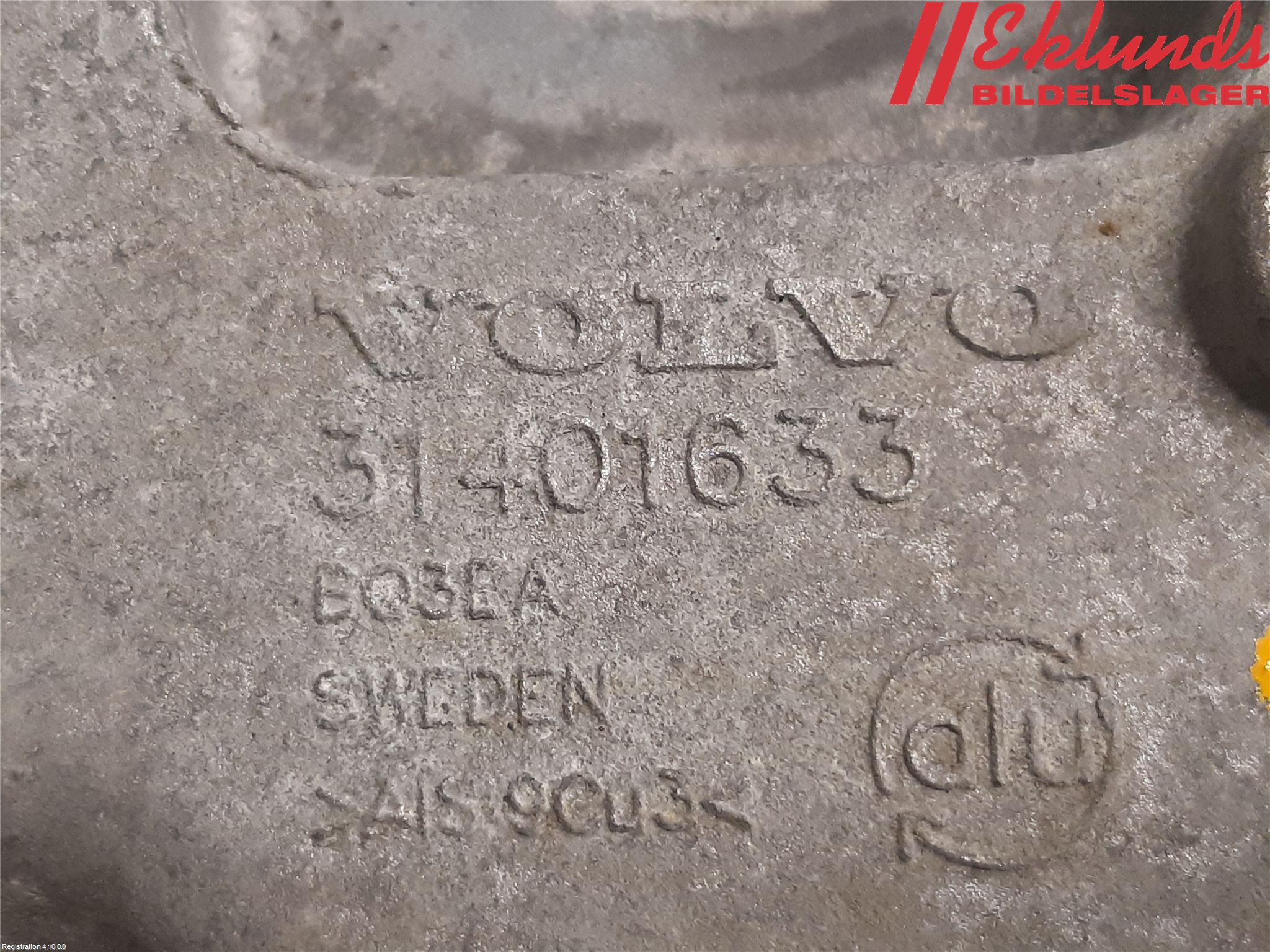 Volvo V70 14-16 Motorfäste