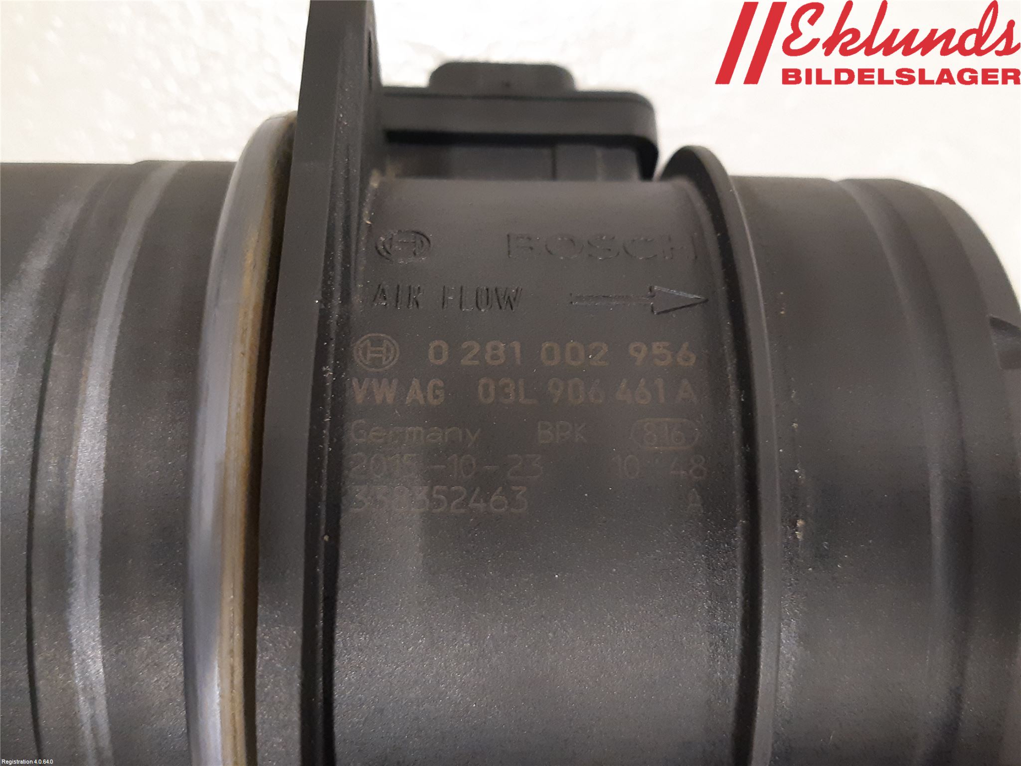 Volkswagen VW PASSAT 15-19 Injluftmassamätare