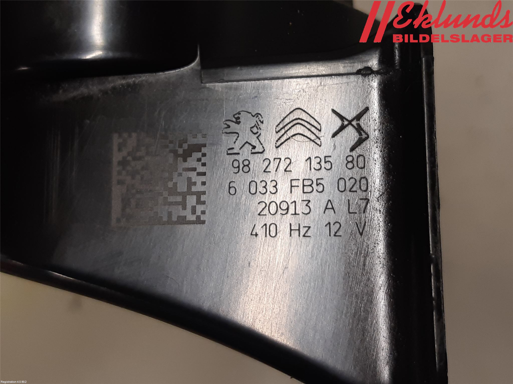 Peugeot 2008/E-2008 20- Signalhorn