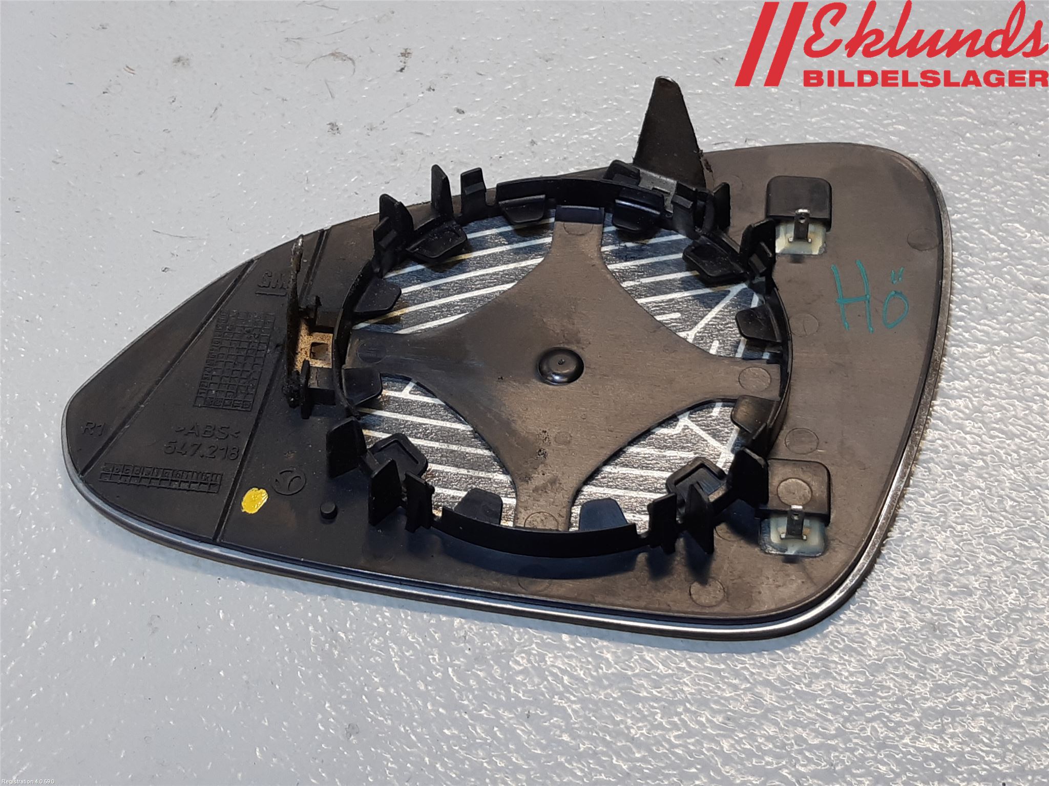 Opel INSIGNIA 09-16 Spegelglas Hö