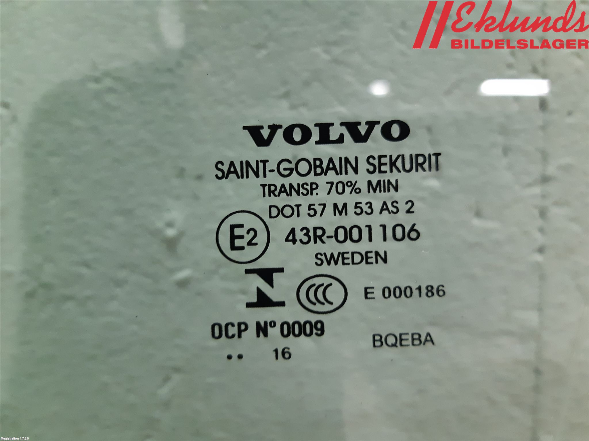 Volvo XC90/RECHARGE 16- Dörruta Fram Vänster