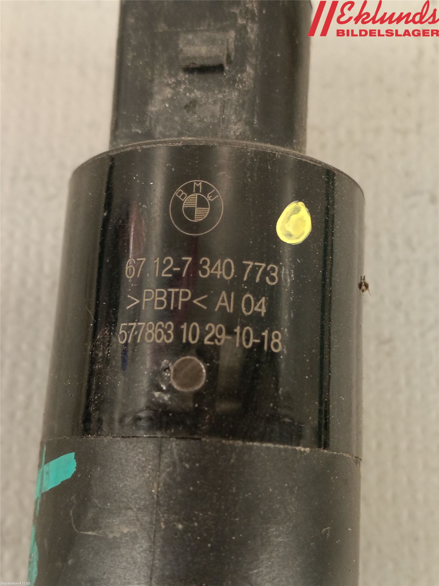 BMW X1 F48 15-22 Spolarpump Högtryck