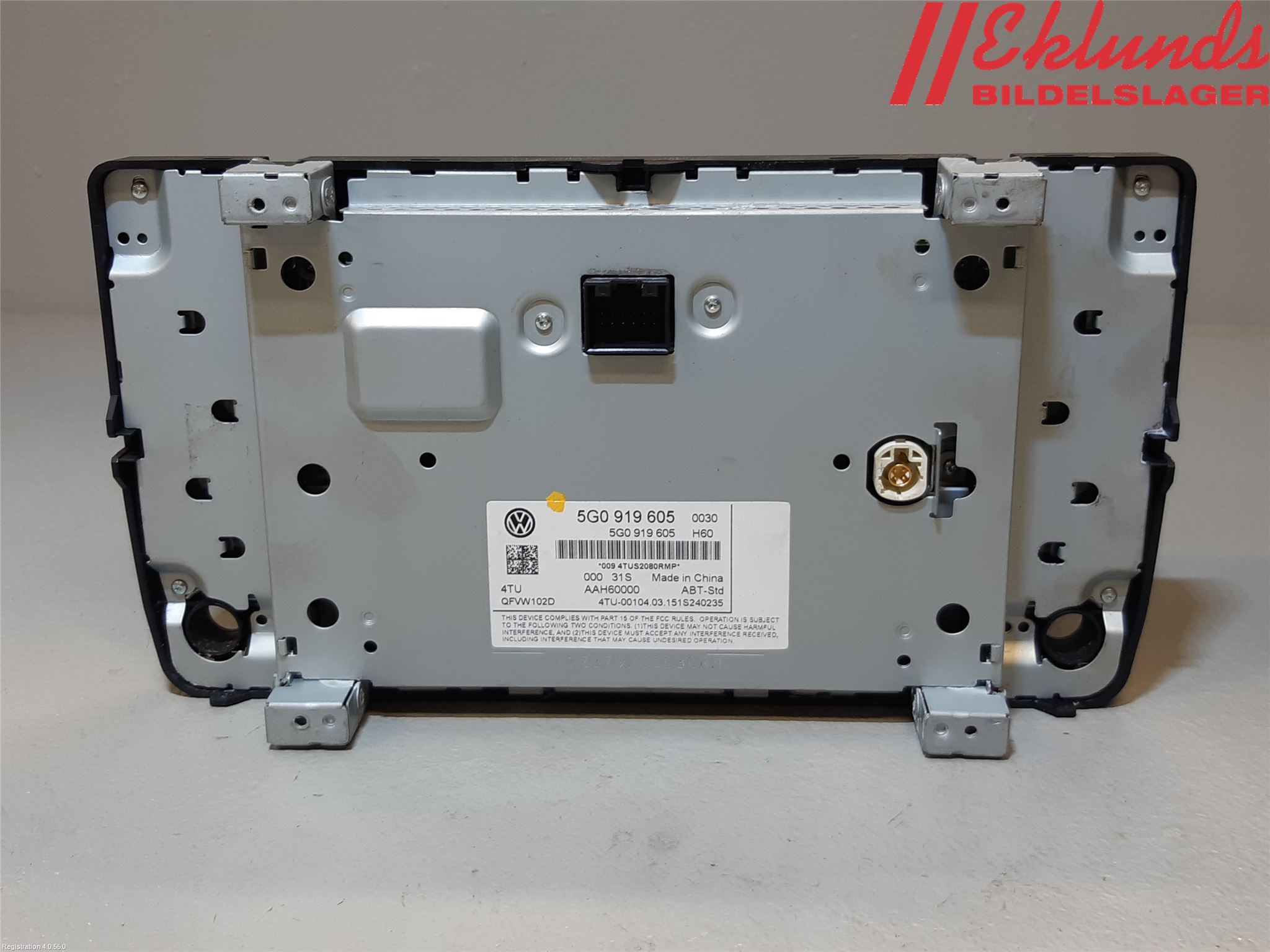 Volkswagen VW GOLF SPORTSVAN 15-20 Cd Radio - Multimediapanel