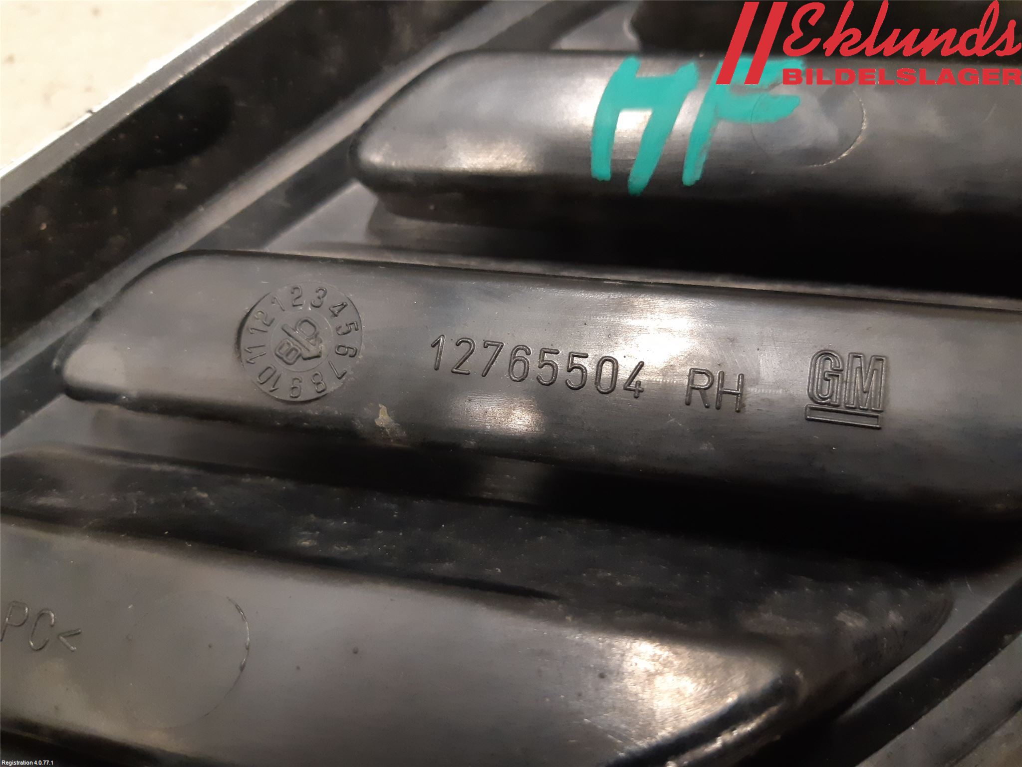 Saab 9-3 VER2/VER3 08-15 Grilldel Höger
