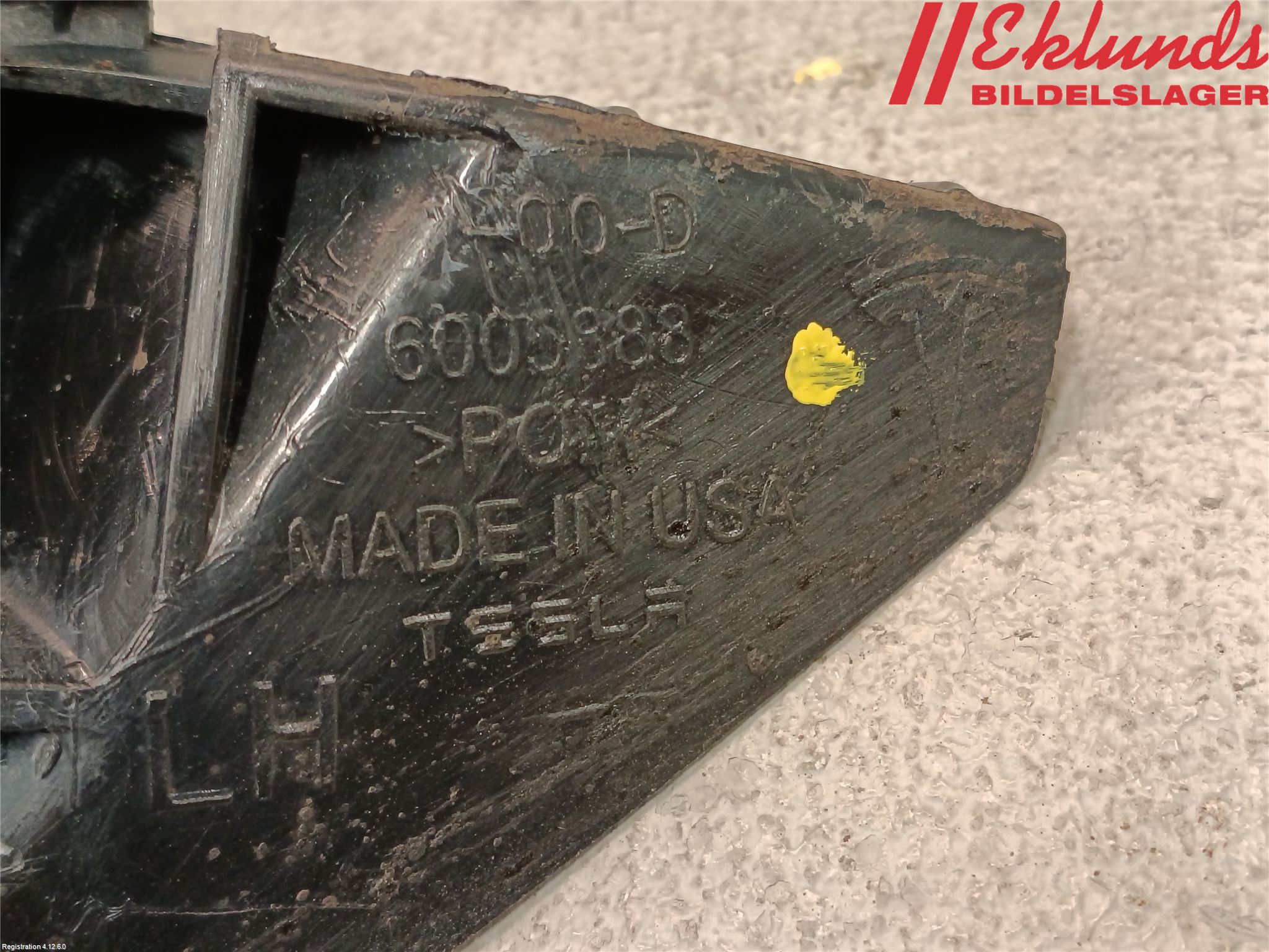 Tesla MODEL S 13- Stötfångarfäste Fram Vä