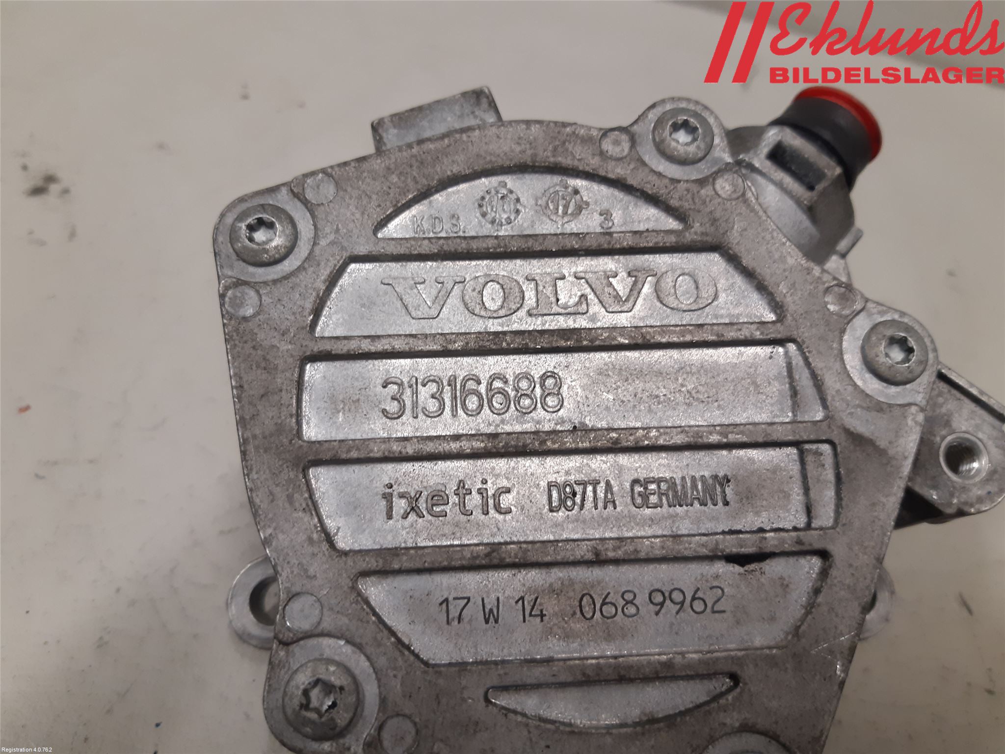 Volvo V90 17->> Vakuumpump