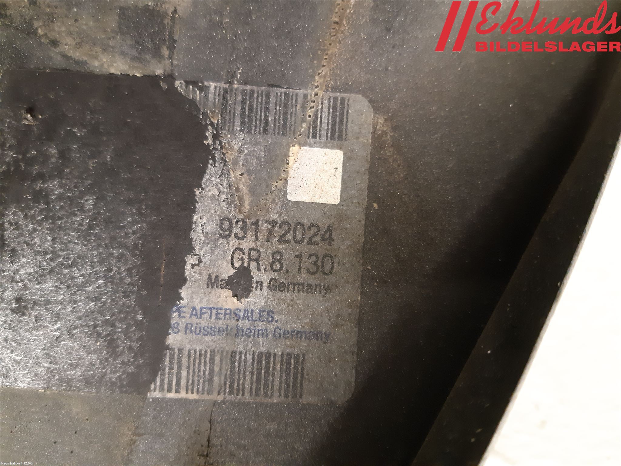 Opel VECTRA C 02-05 Skärm Fram Vänster