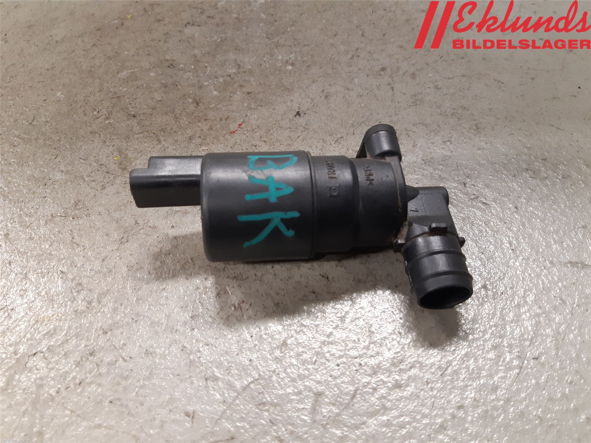 Peugeot 107 Spolarpump Baklucka