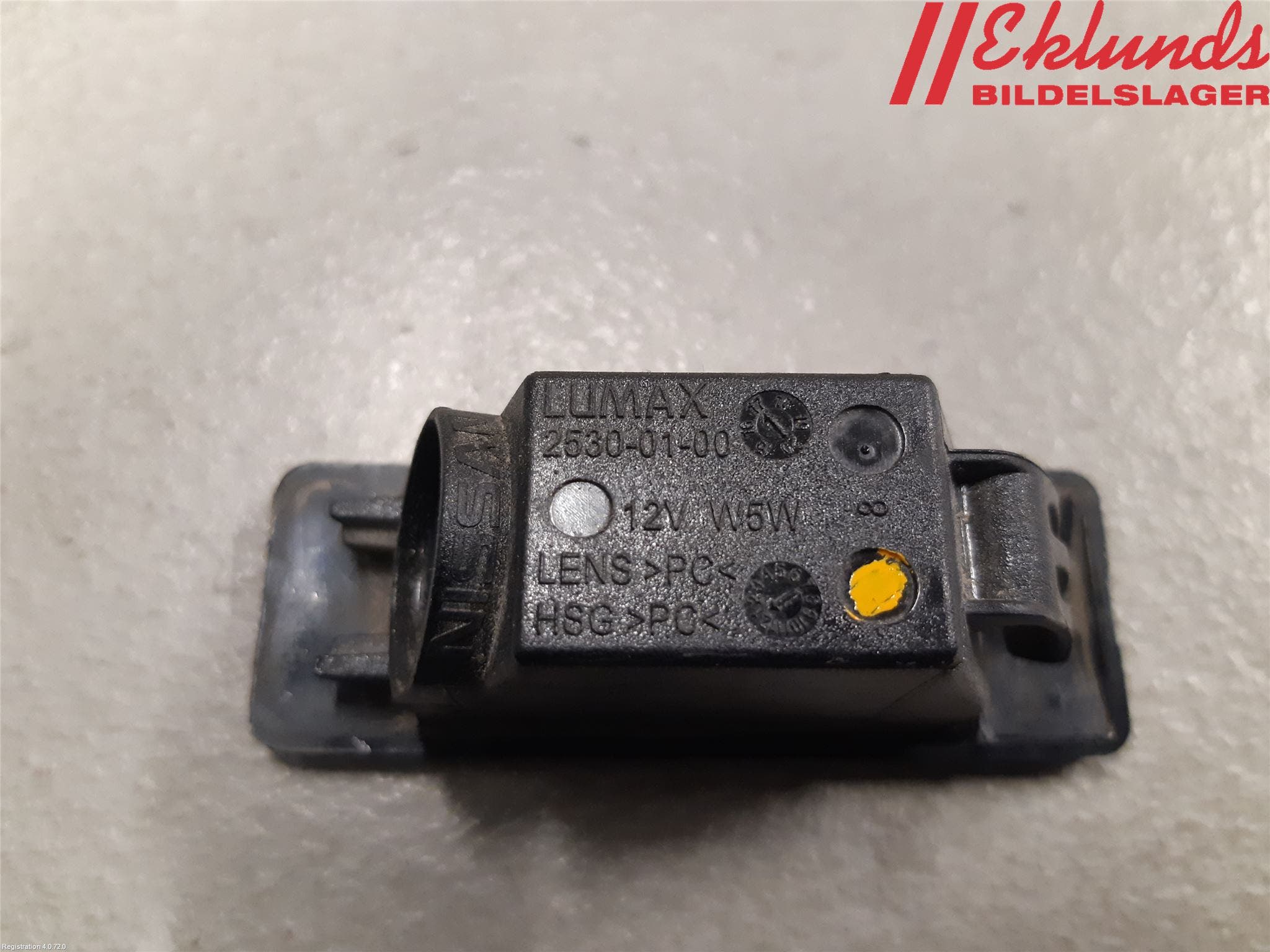 Nissan QASHQAI 14-17 Skylt Belysning