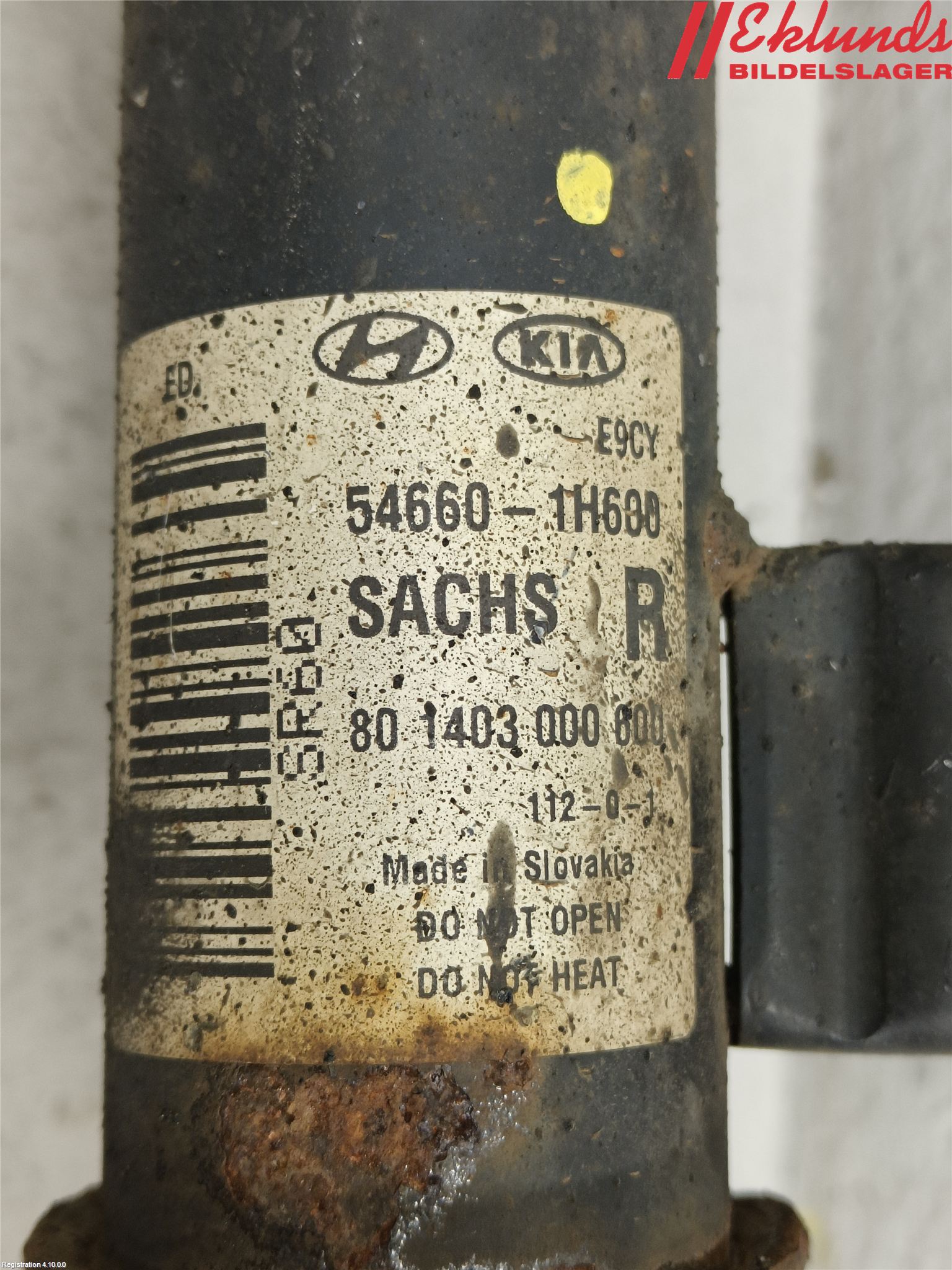 Kia CEED 06-12 Fjäderben Fram Höger