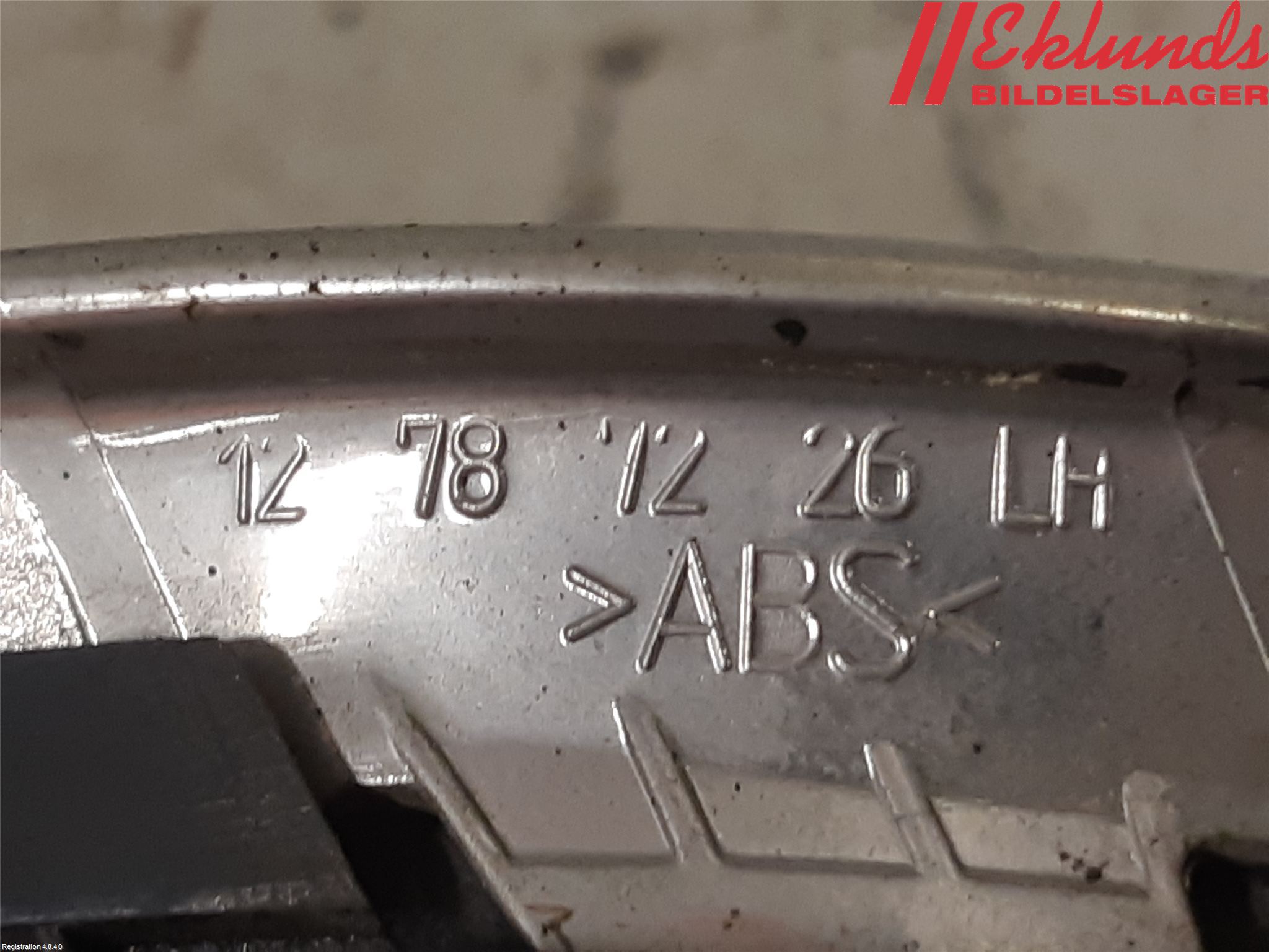 Saab 9-3 VER 2 Grilldel Vänster