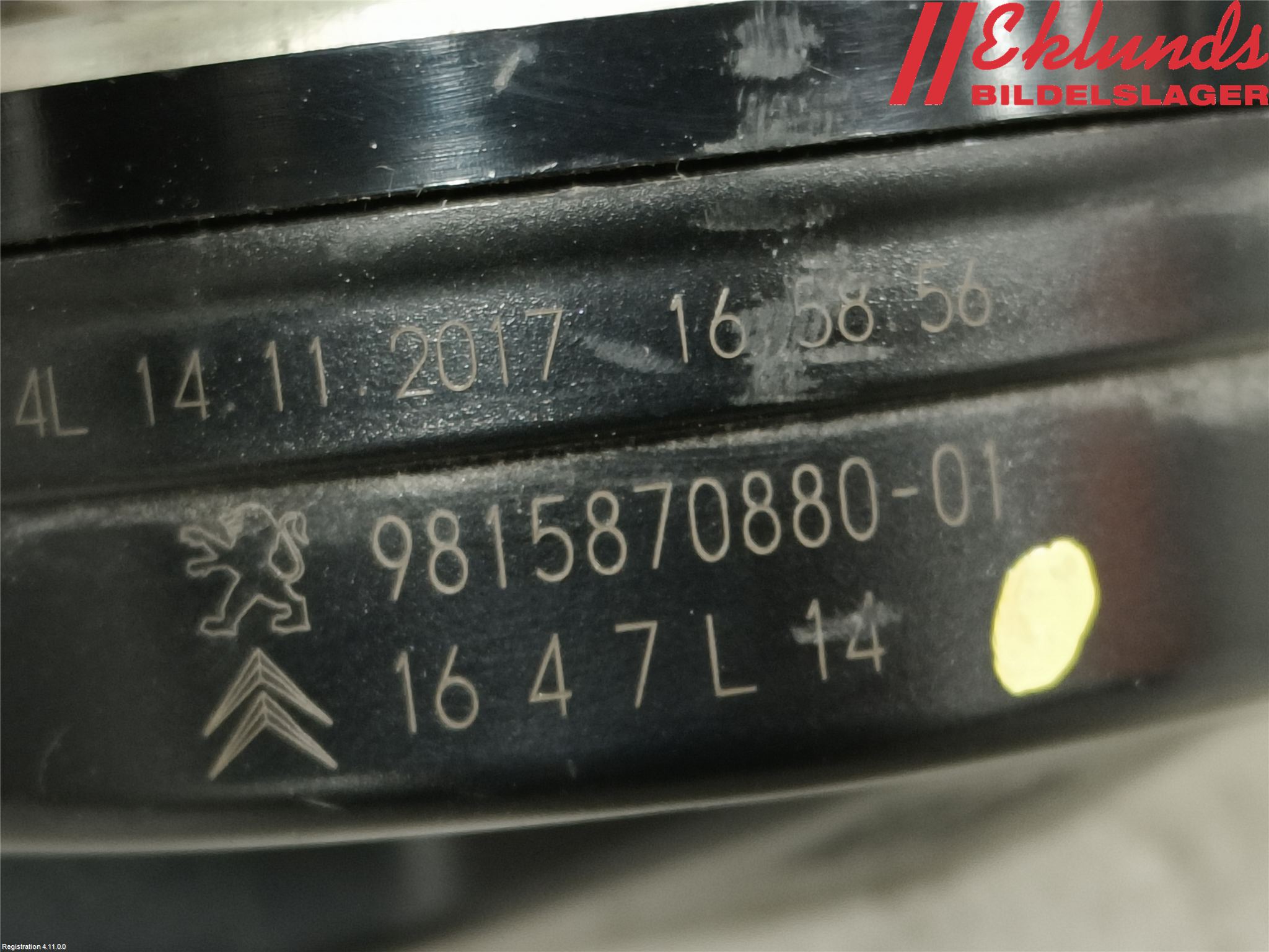 Peugeot 5008 17-24 Signalhorn